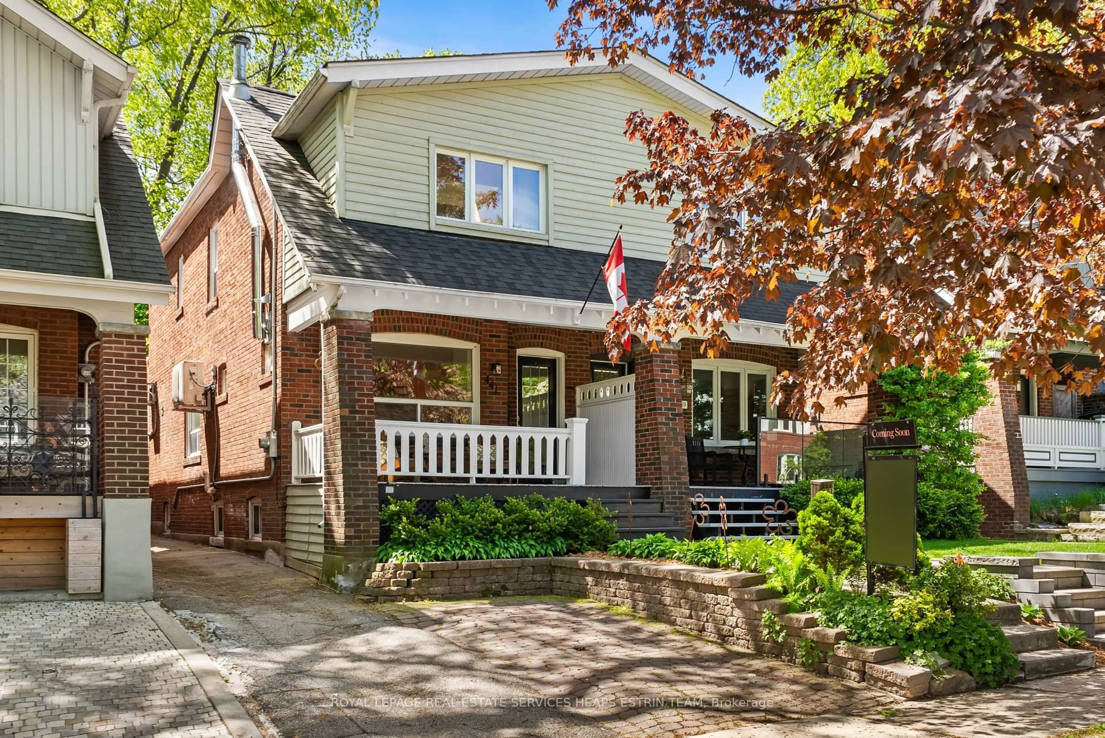 Home with brick exterior material, street for 441 St Clair Ave, Toronto Ontario M4T 1P6