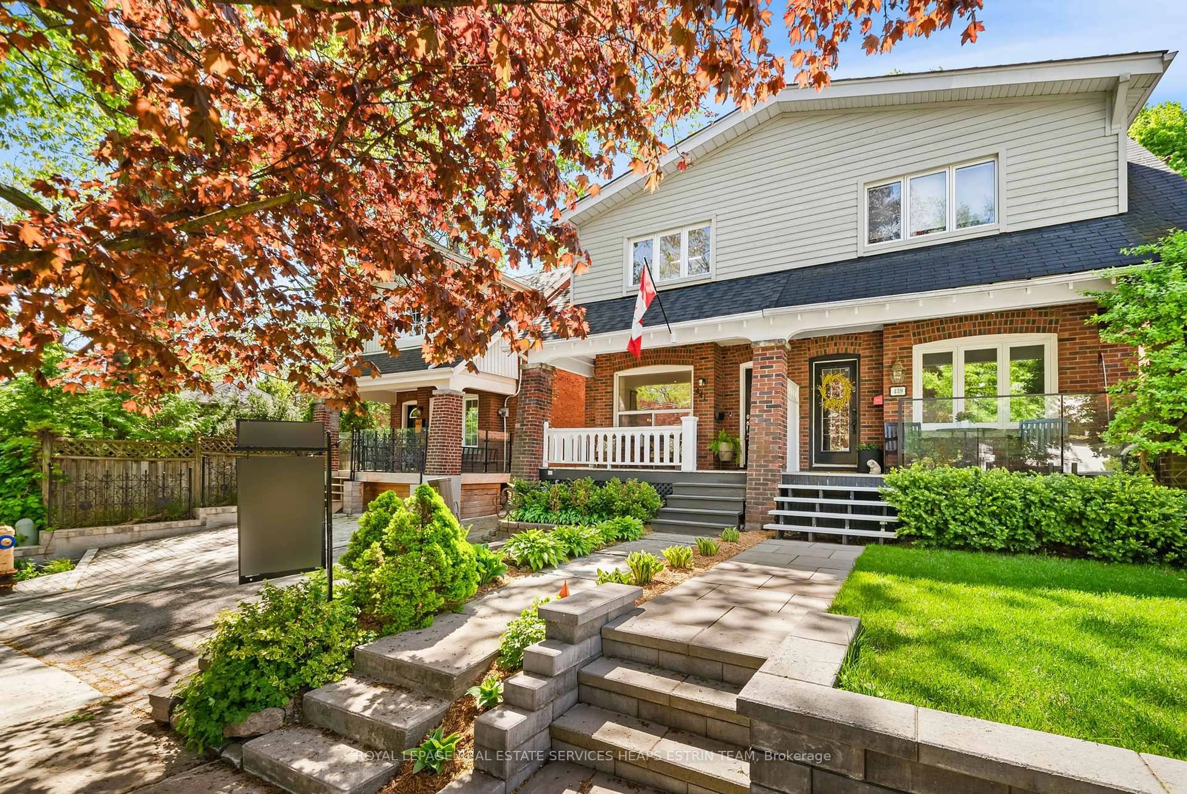 Home with brick exterior material, street for 441 St Clair Ave, Toronto Ontario M4T 1P6