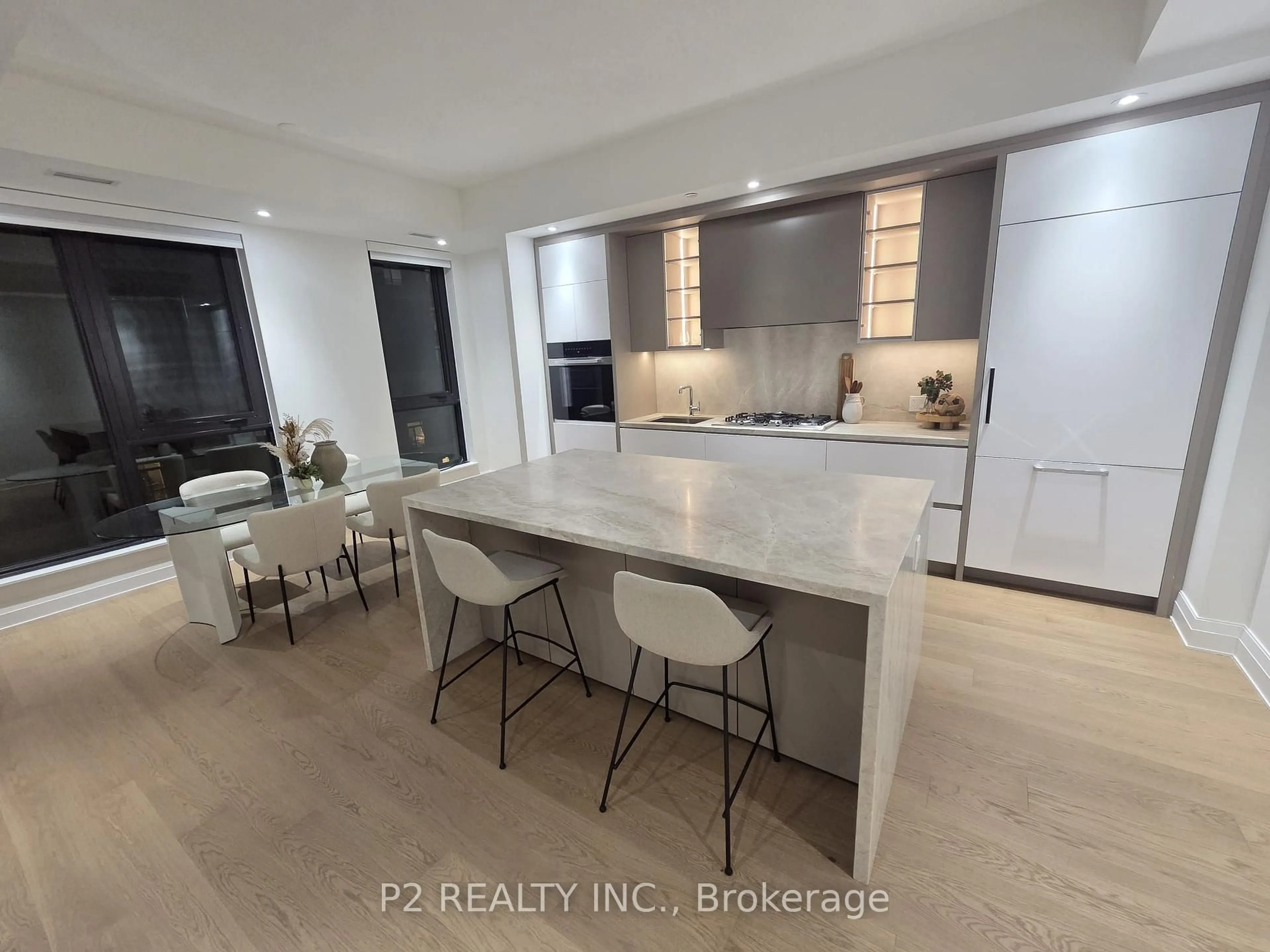 Open concept kitchen, ceramic/tile floor for 2 Forest Hill Rd #511, Toronto Ontario M4V 2L3