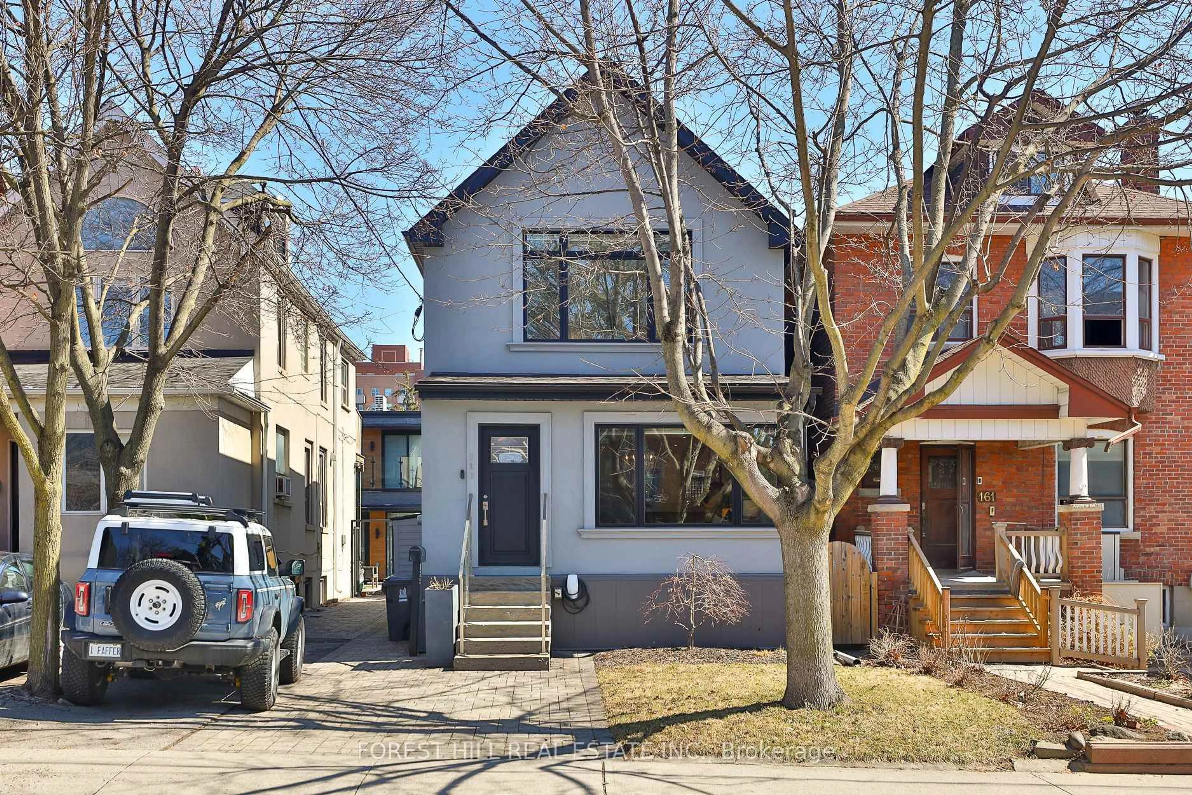 Home with brick exterior material, street for 163 Wychwood Ave, Toronto Ontario M6C 2T4
