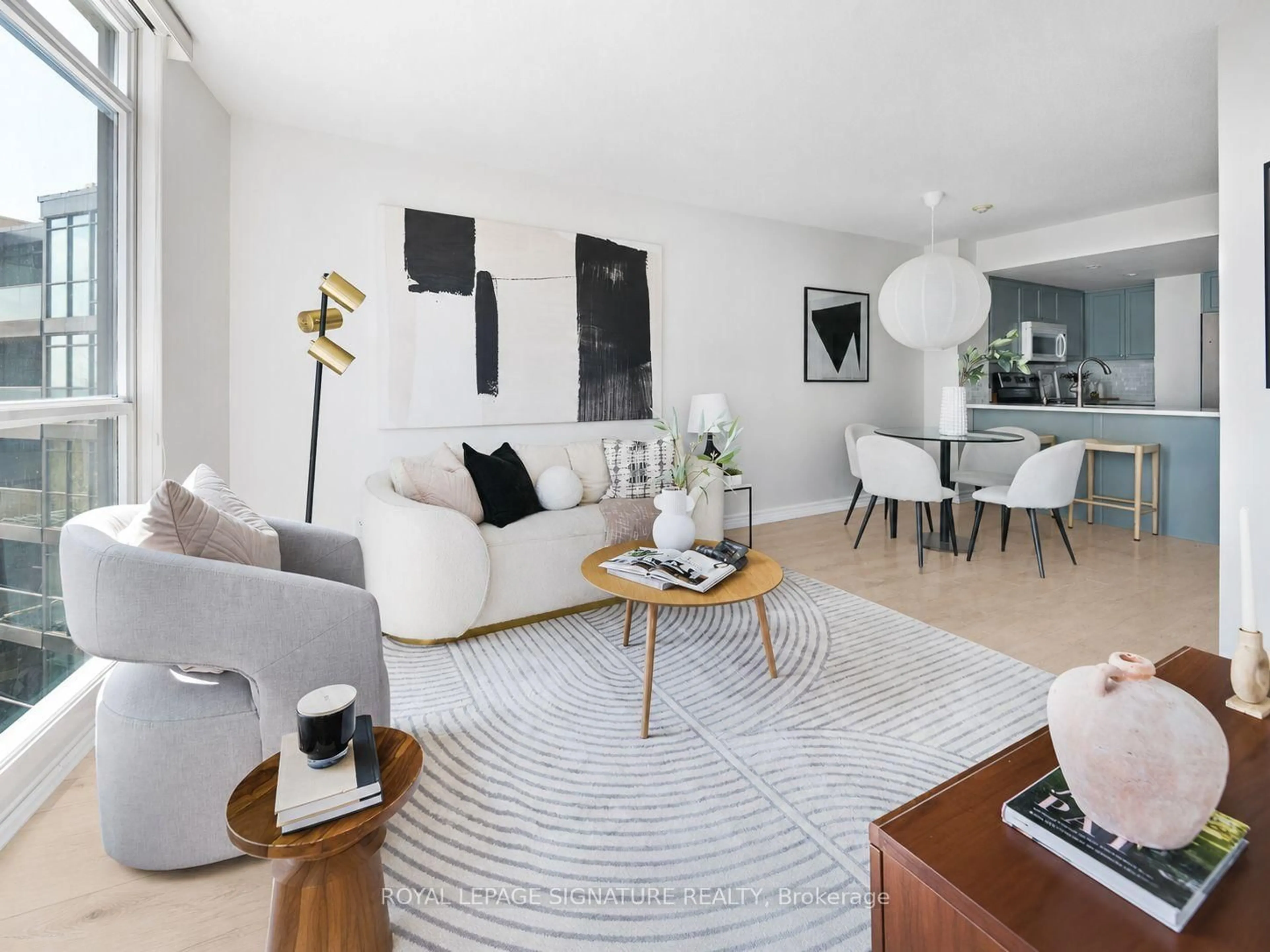 Living room with furniture, unknown for 231 Fort York Blvd #1102, Toronto Ontario M5V 1B2