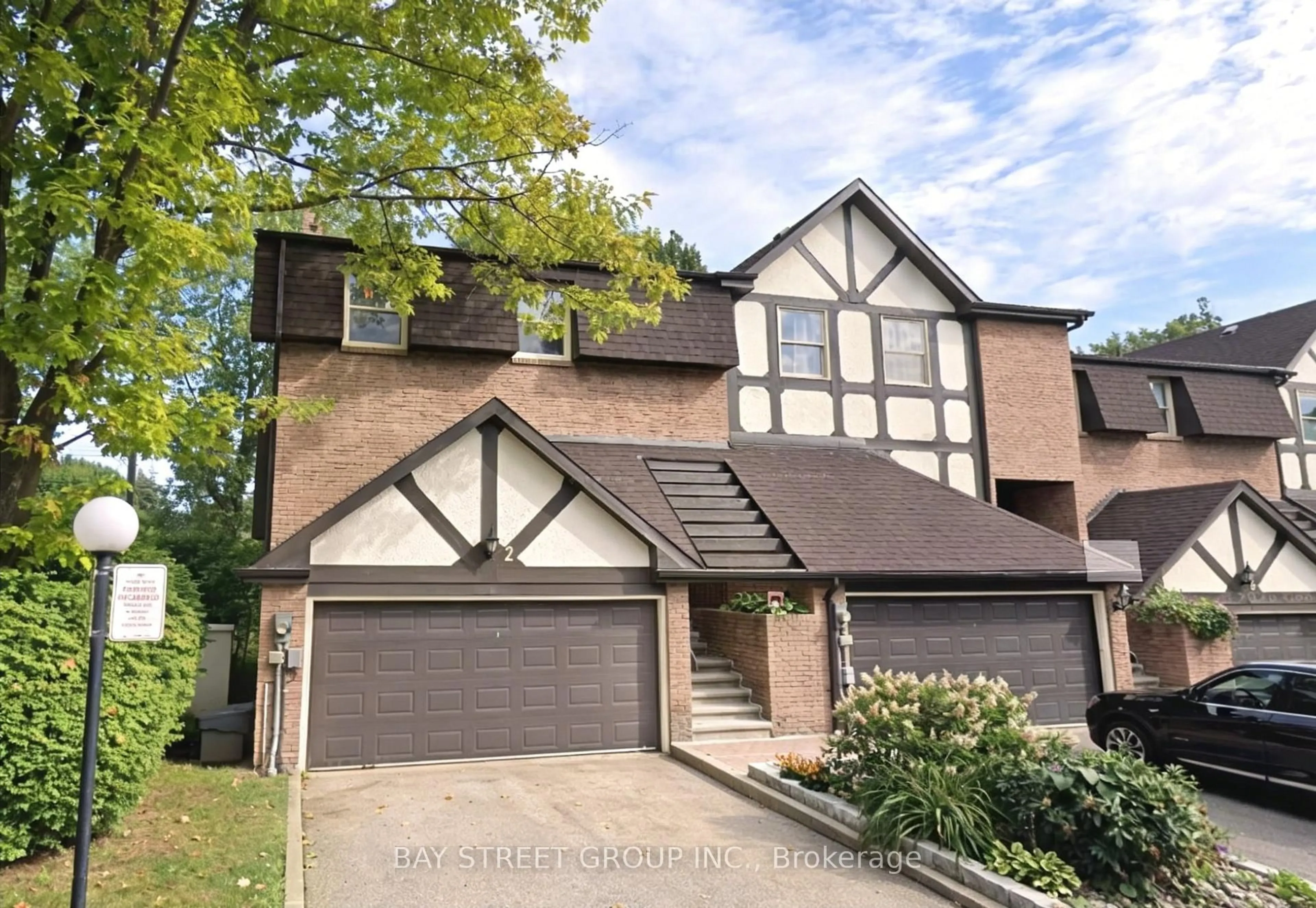 Home with brick exterior material, street for 2 Morning Glory Way, Toronto Ontario M2H 3M2