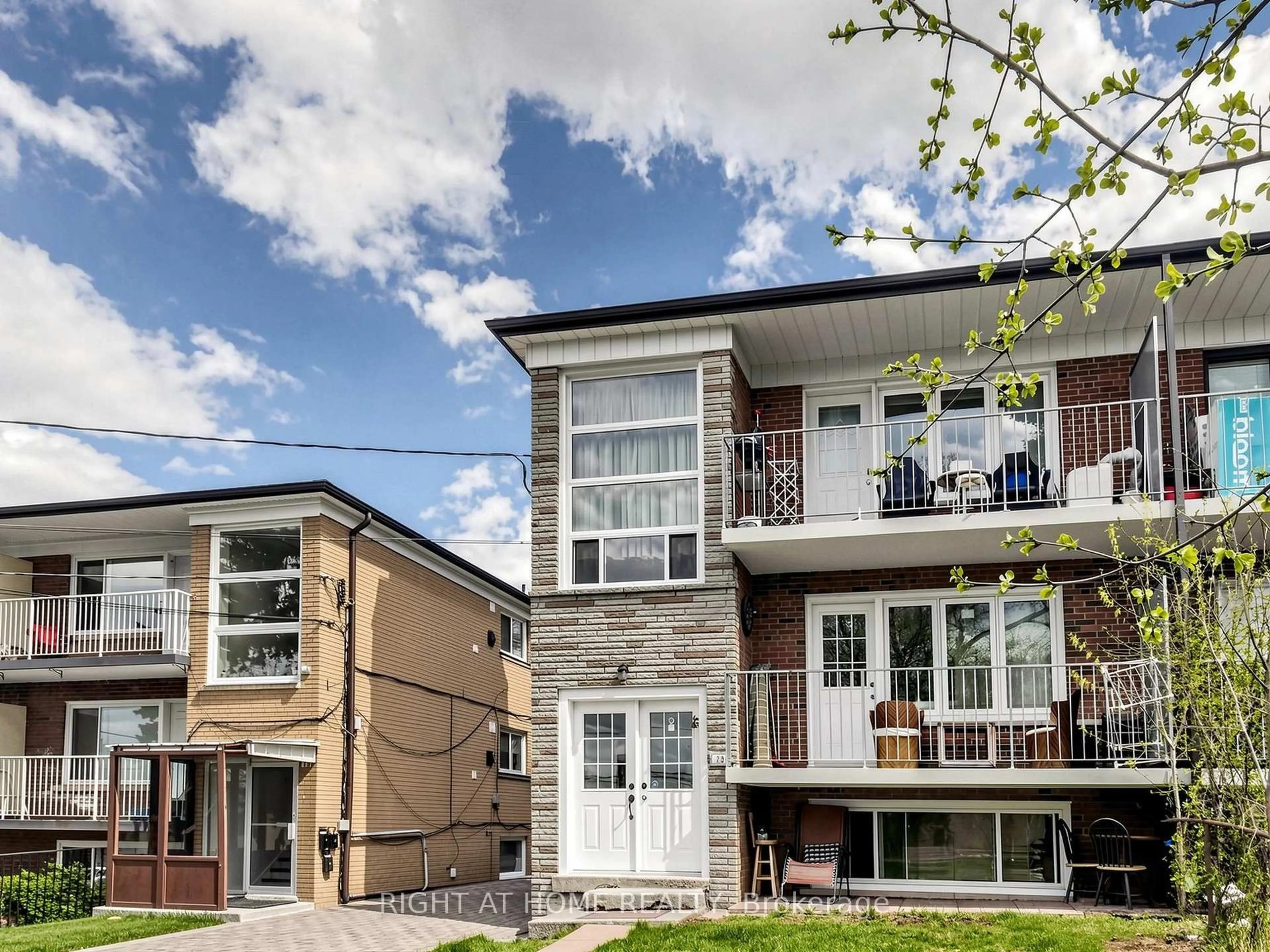 Home with brick exterior material, street for 73 Garthdale Crt, Toronto Ontario M3H 5P9