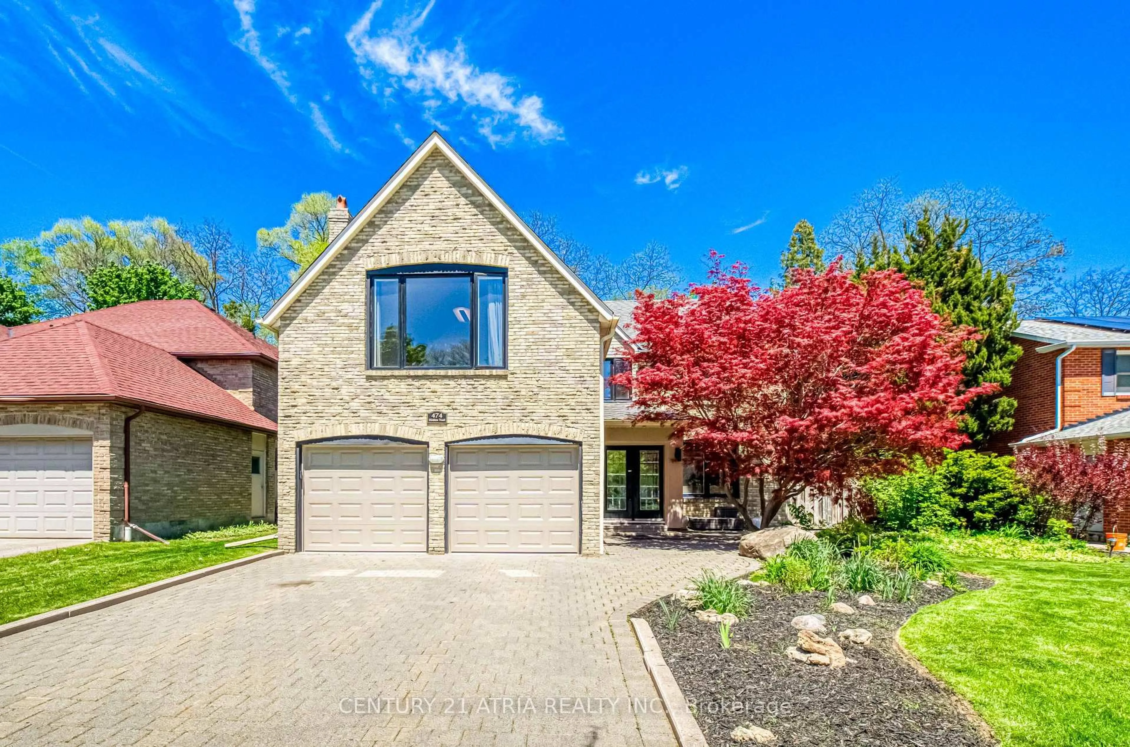 Home with brick exterior material, street for 474 Hidden Trail, Toronto Ontario M2R 3R8