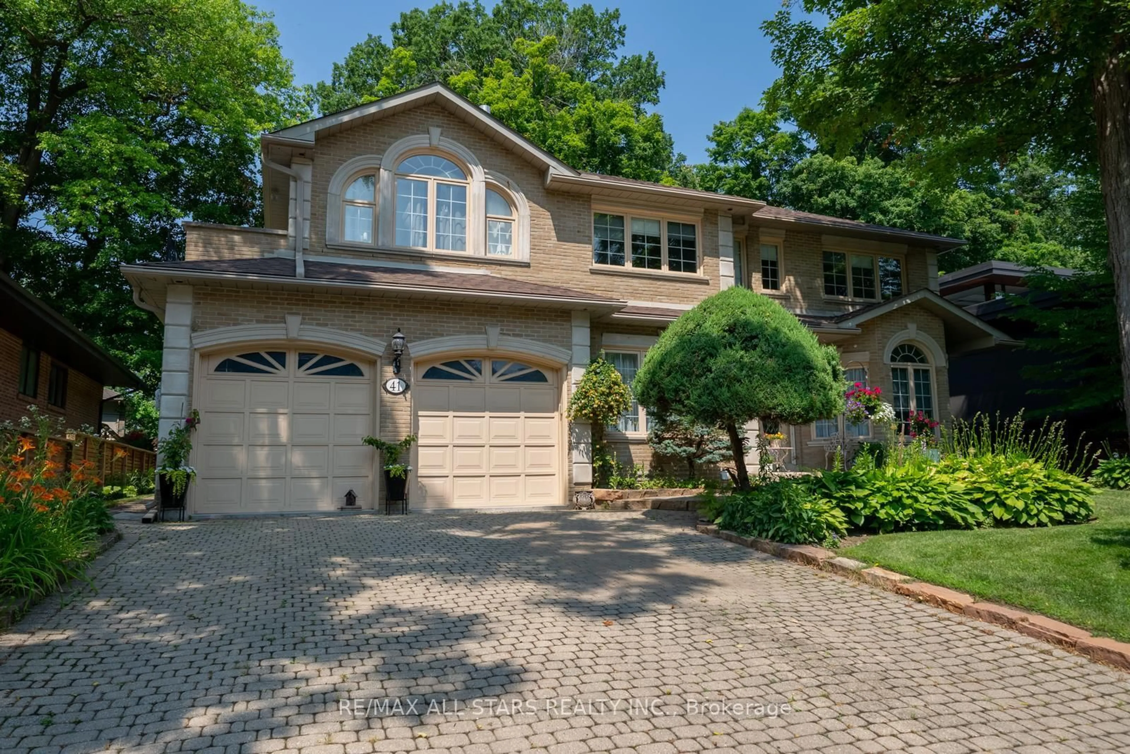 Home with brick exterior material, street for 41 Deepwood Cres, Toronto Ontario M3C 1N7