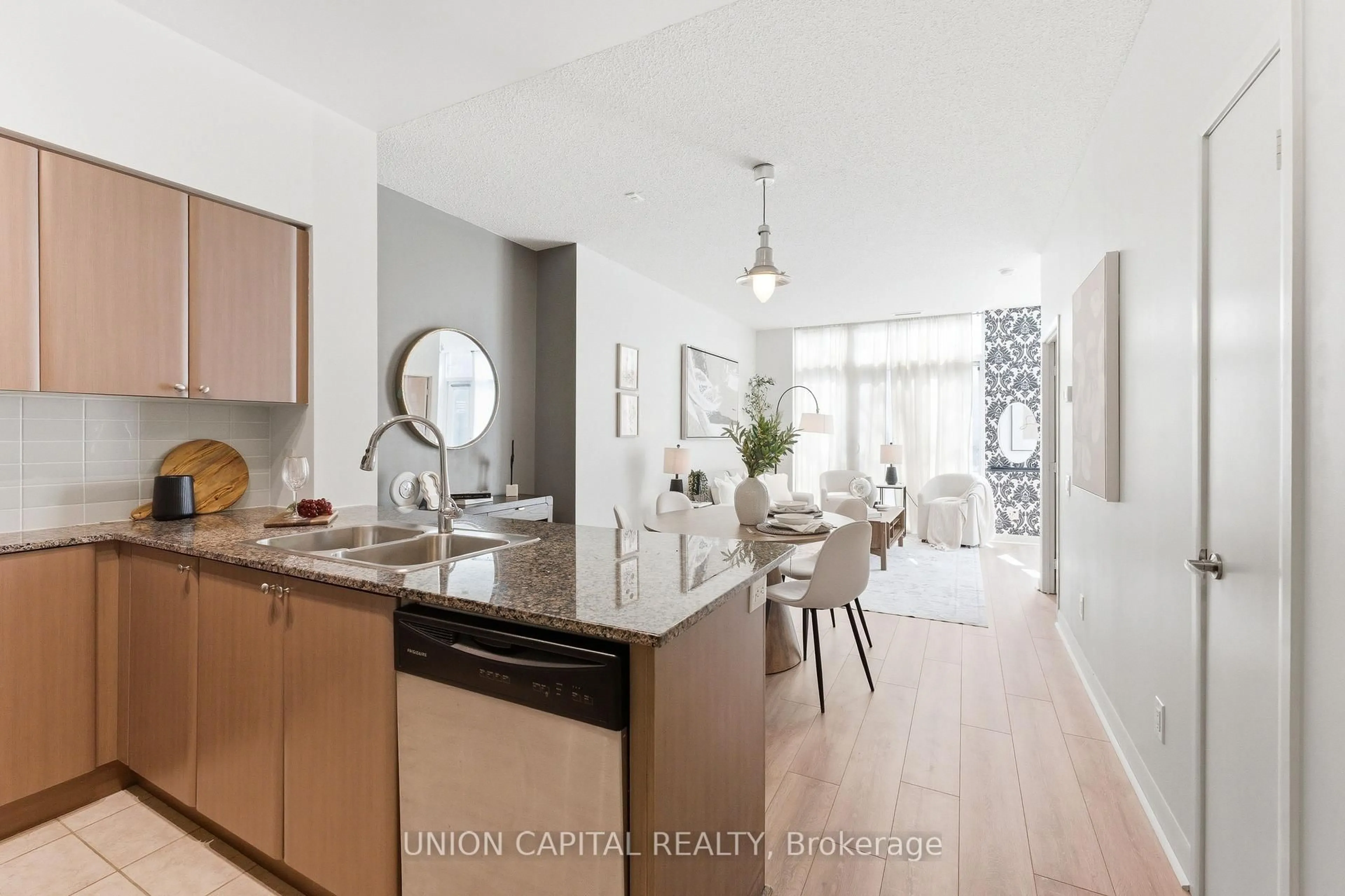 Open concept kitchen, unknown for 525 Wilson Ave #147, Toronto Ontario M3H 0A7