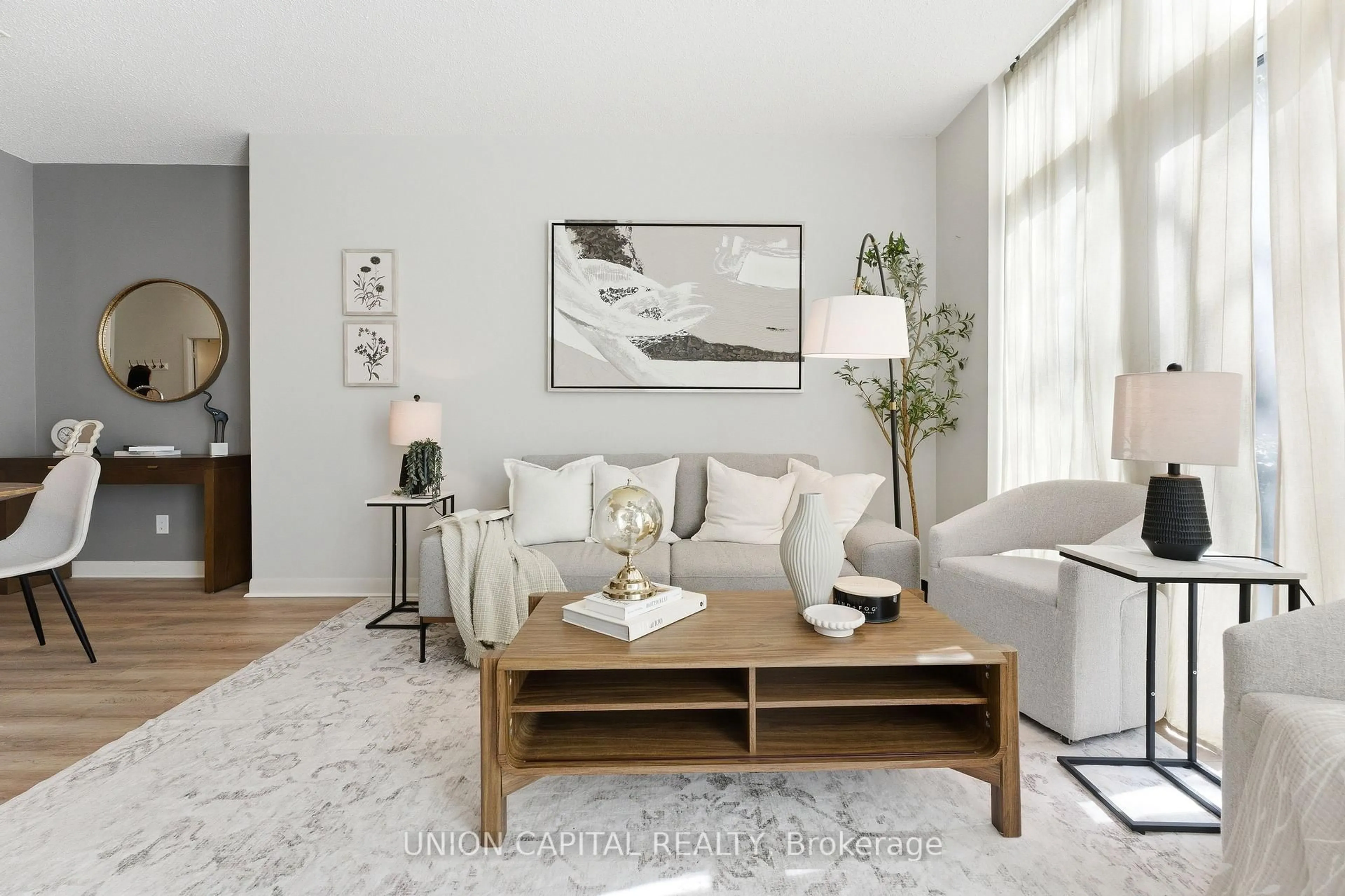 Living room with furniture, unknown for 525 Wilson Ave #147, Toronto Ontario M3H 0A7