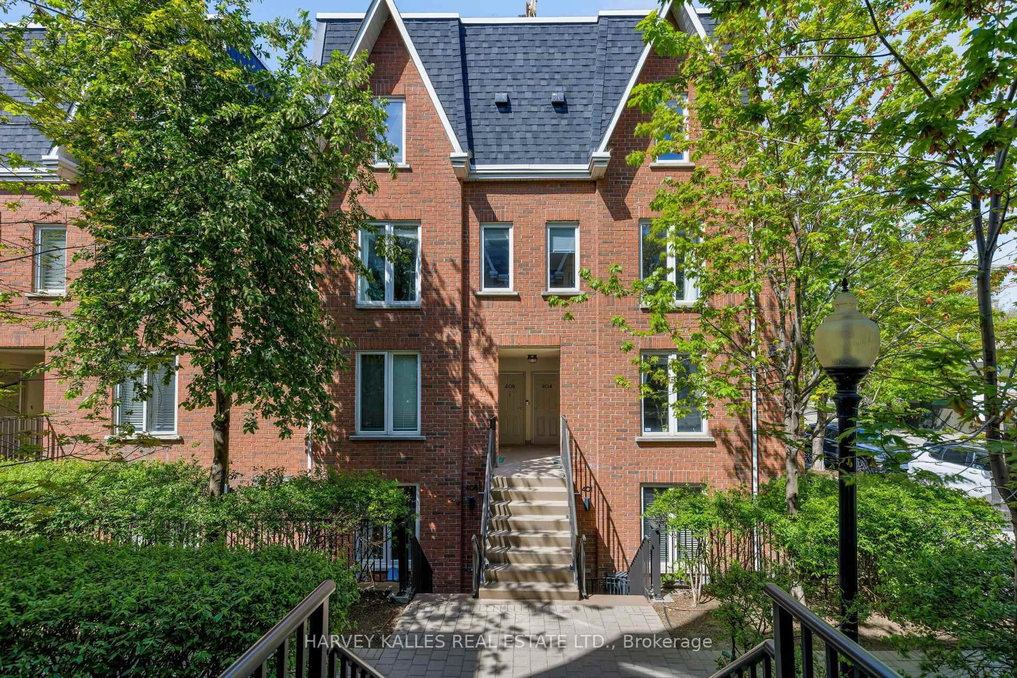 Home with brick exterior material, street for 29 Canniff St #405, Toronto Ontario M6K 3M5