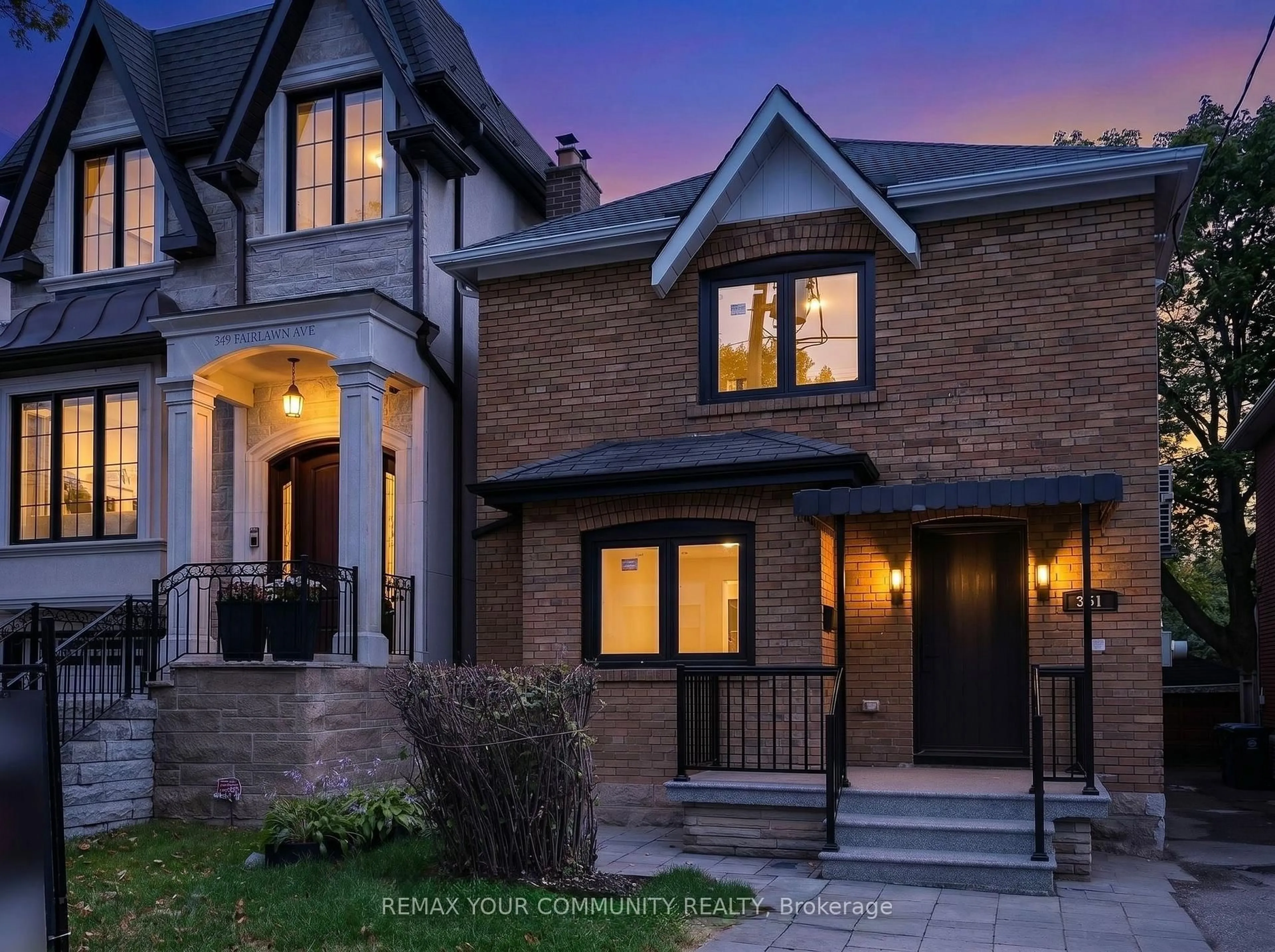Home with brick exterior material, street for 351 Fairlawn Ave, Toronto Ontario M5M 1T5