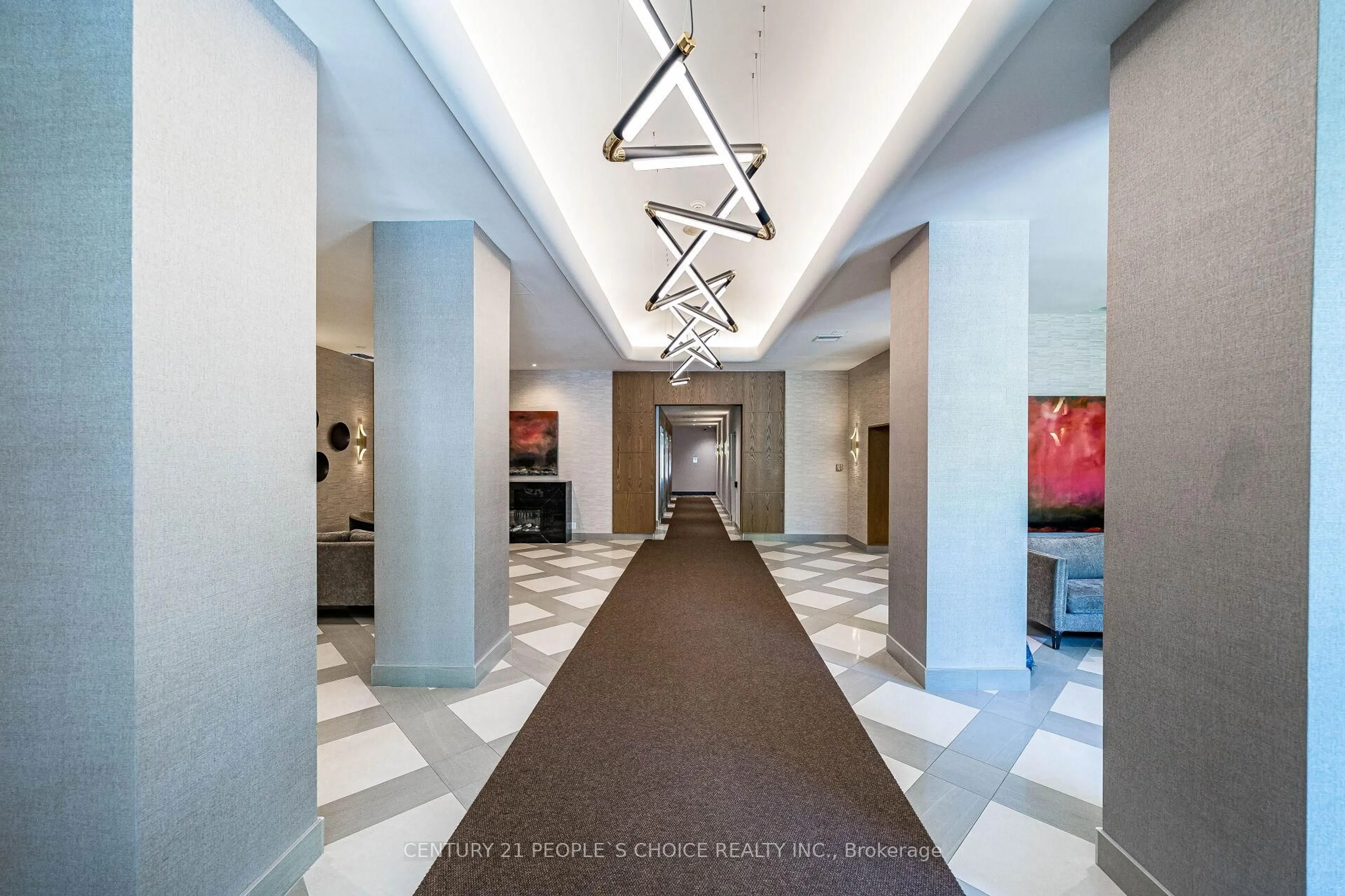 Lobby for 195 Wynford Dr #1602, Toronto Ontario M3C 3P3