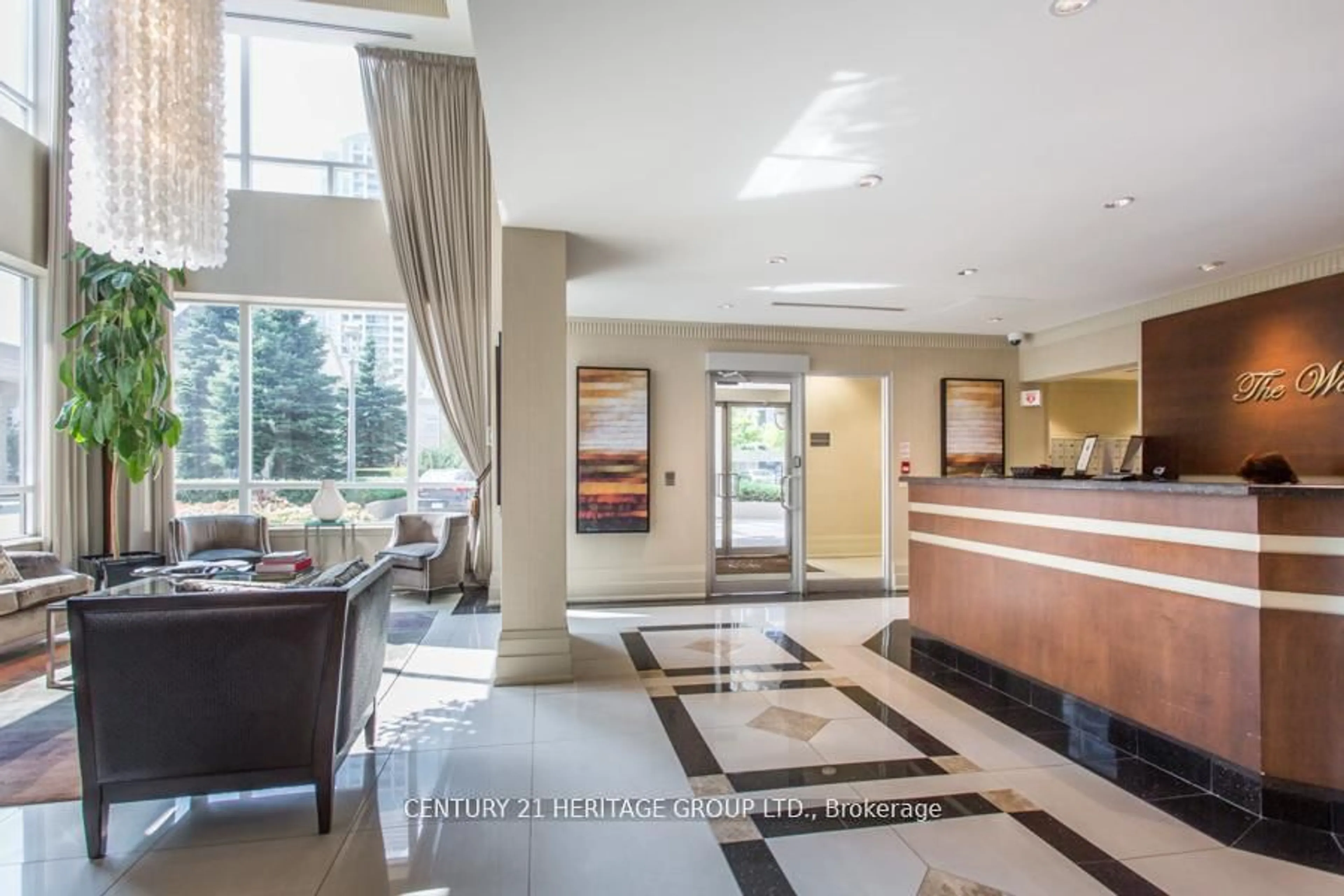 Lobby for 8 Rean Dr #703, Toronto Ontario M2K 3B9