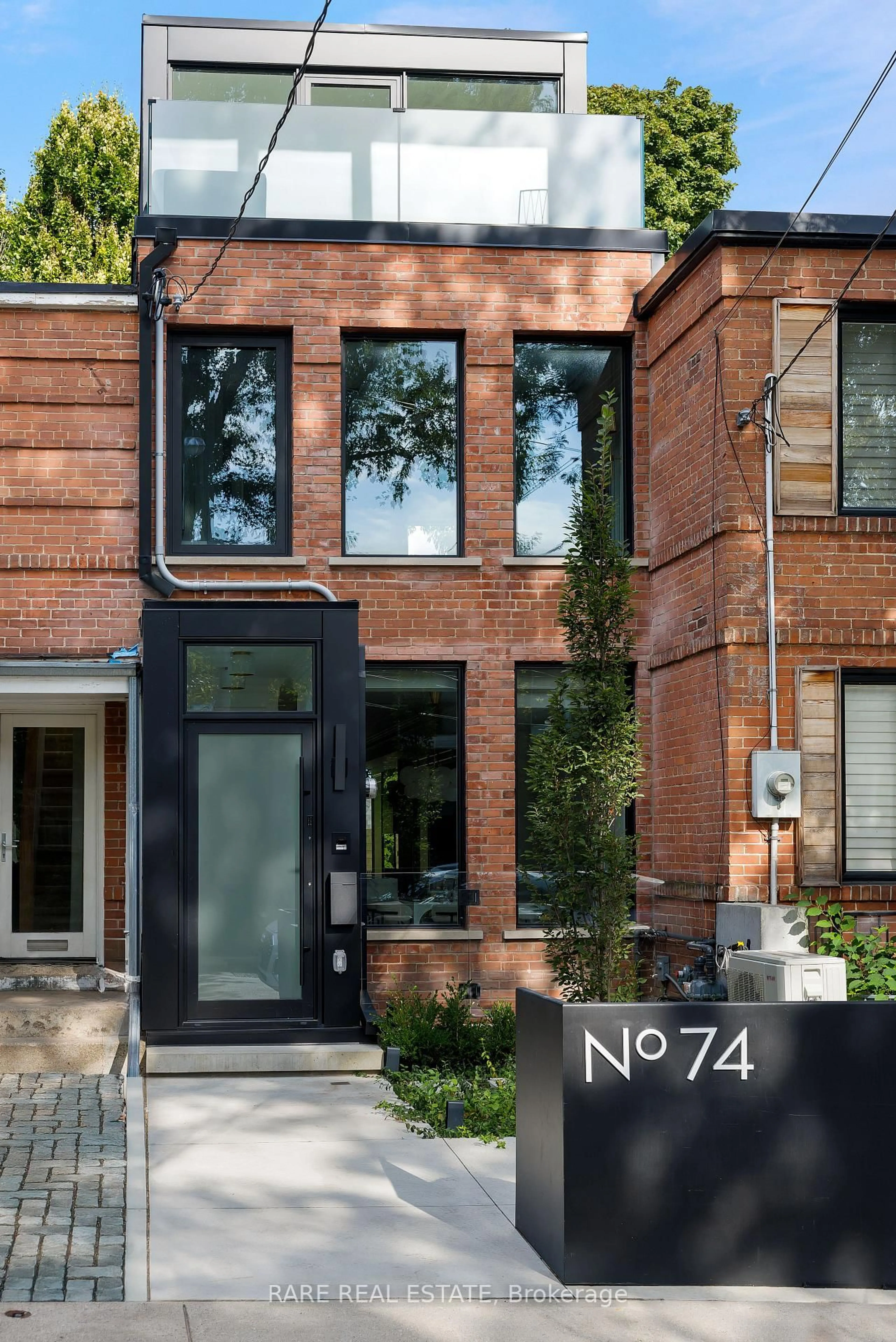Home with brick exterior material, street for 74 Summerhill Gdns, Toronto Ontario M4T 1B4