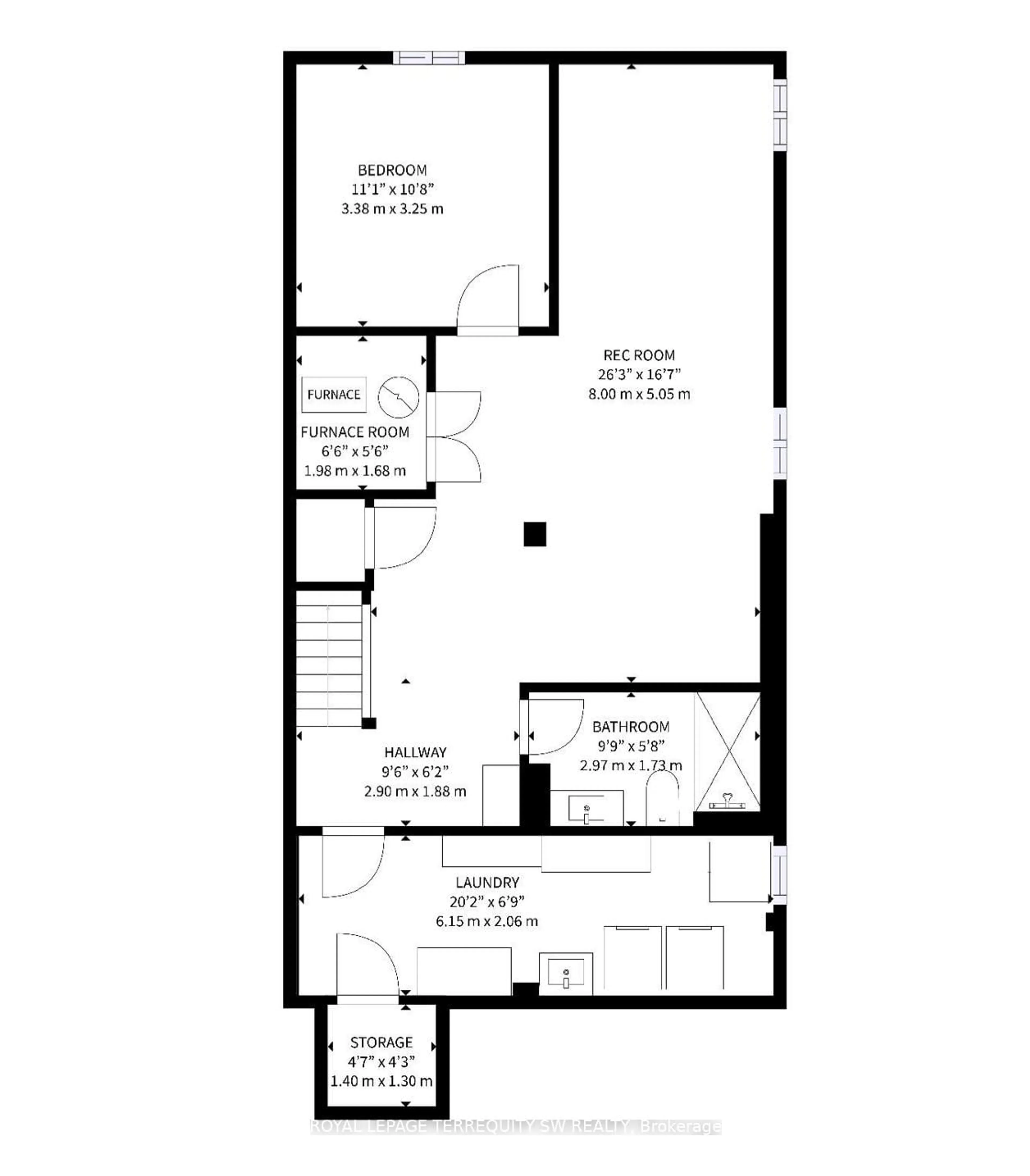 Floor plan for 115 Micmac Cres, Toronto Ontario M2H 2K1