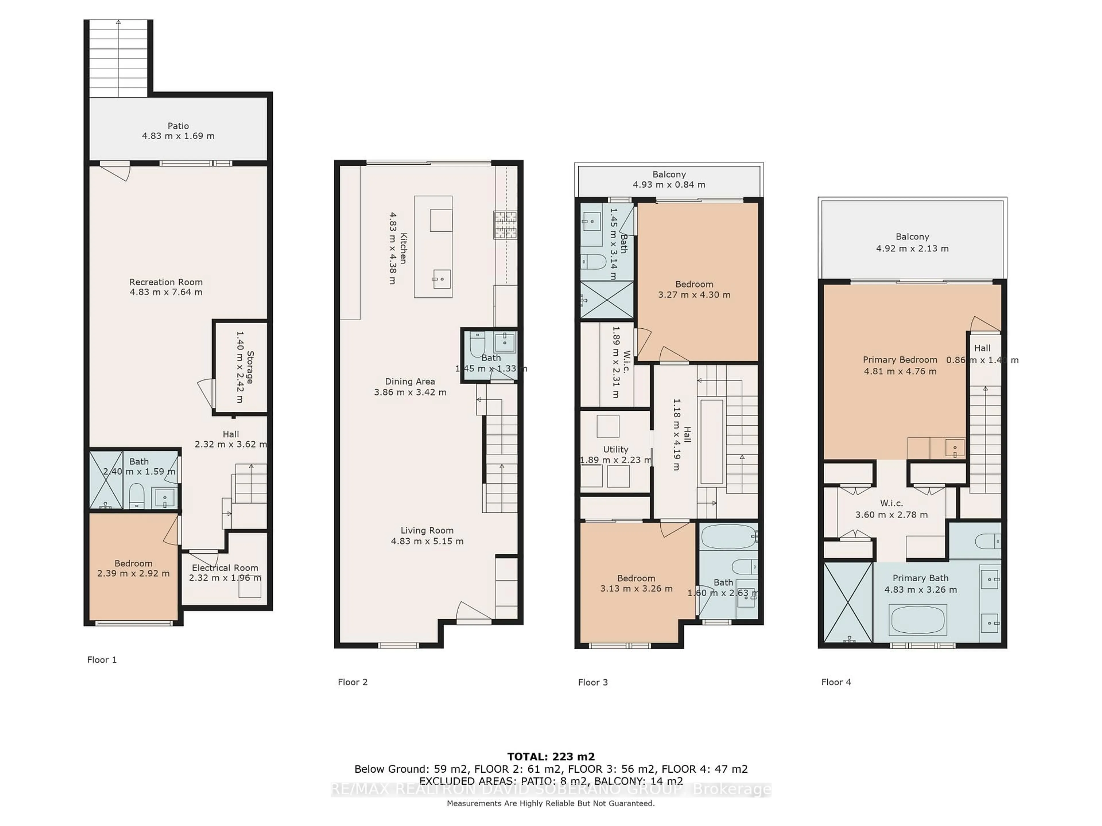 Floor plan for 102 Ulster St, Toronto Ontario M5S 1G1