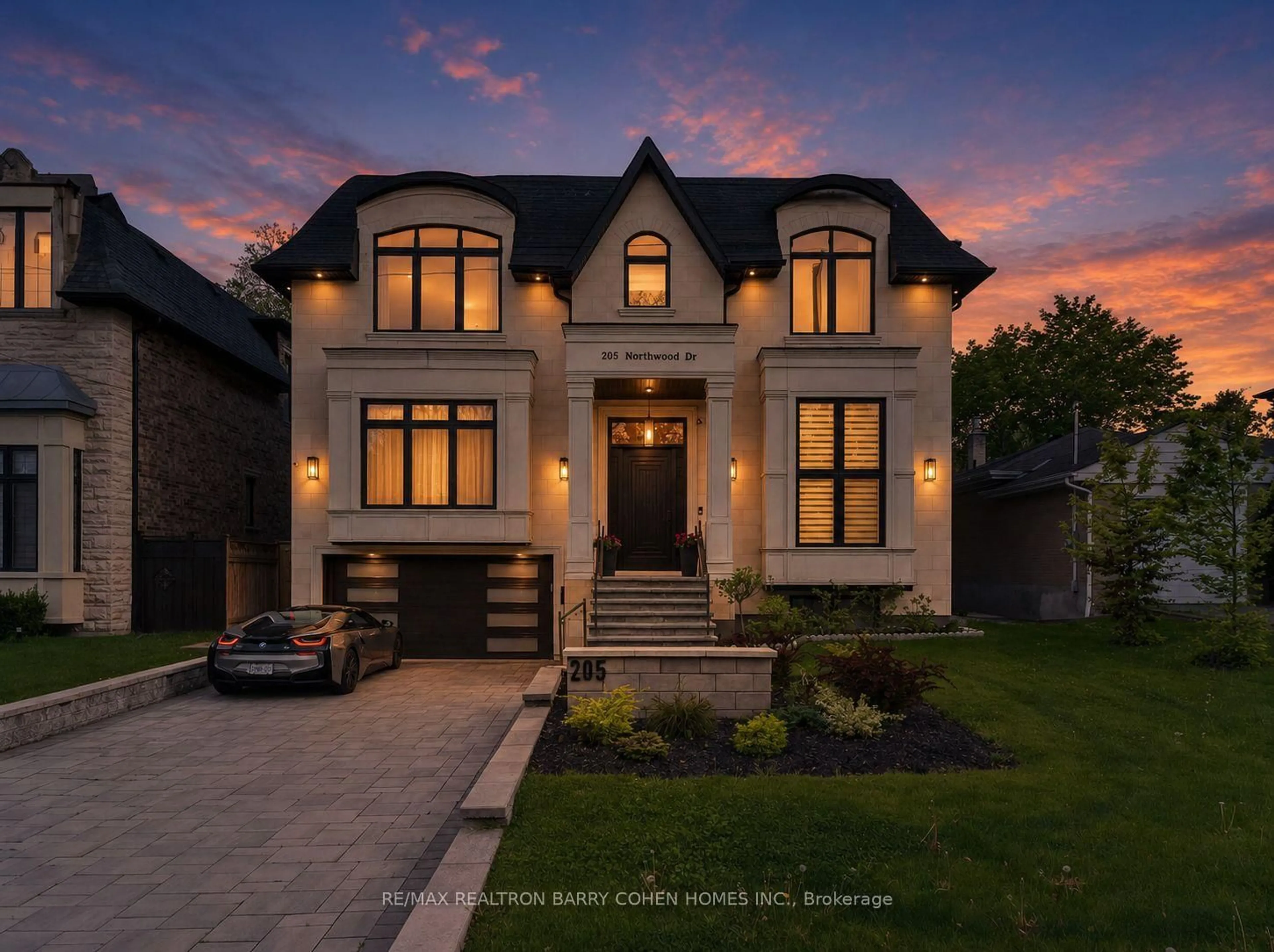 Home with brick exterior material, street for 205 Northwood Dr, Toronto Ontario M2M 2K5