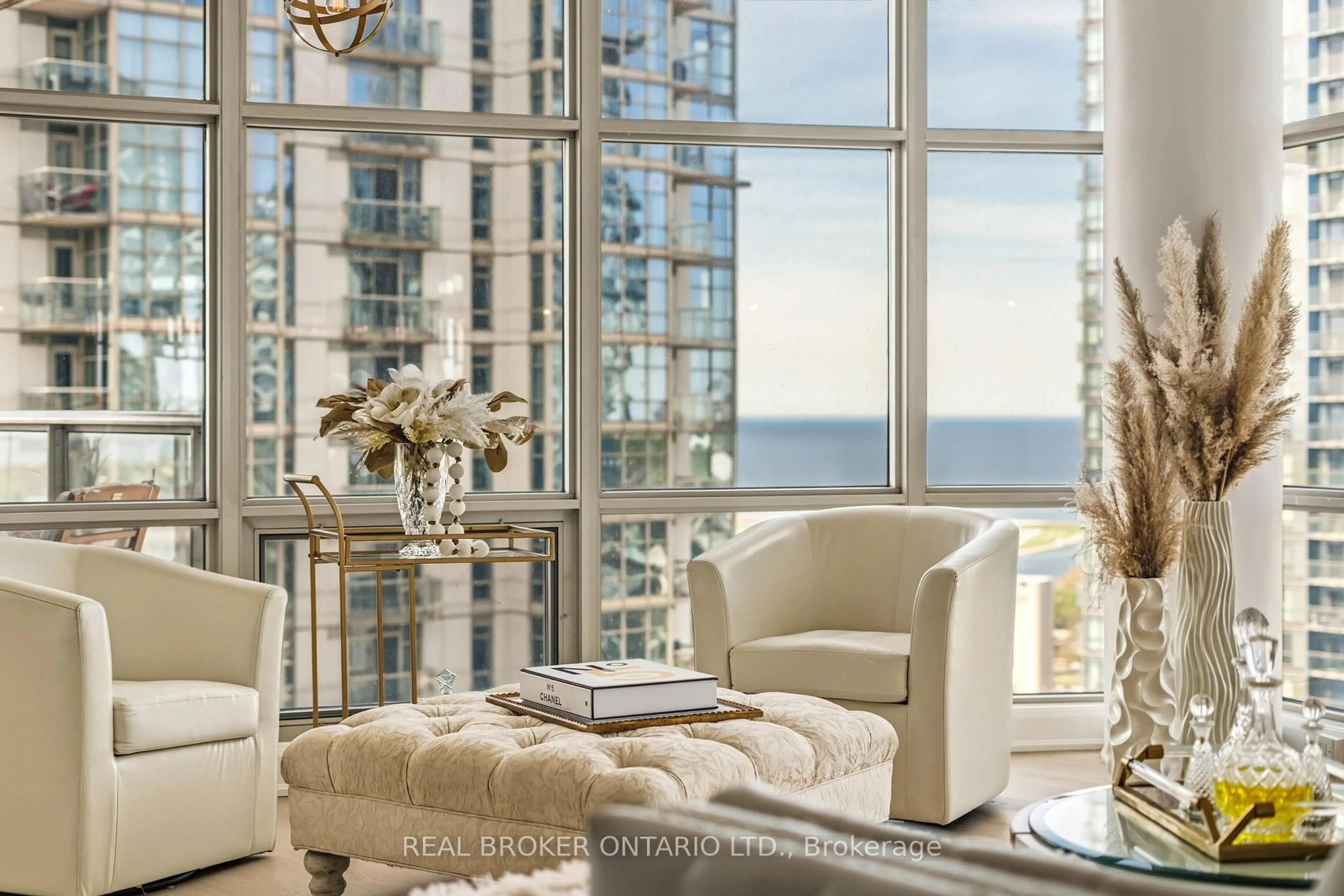 Living room with furniture, unknown for 10 Navy Wharf Crt #3812, Toronto Ontario M5V 3V2