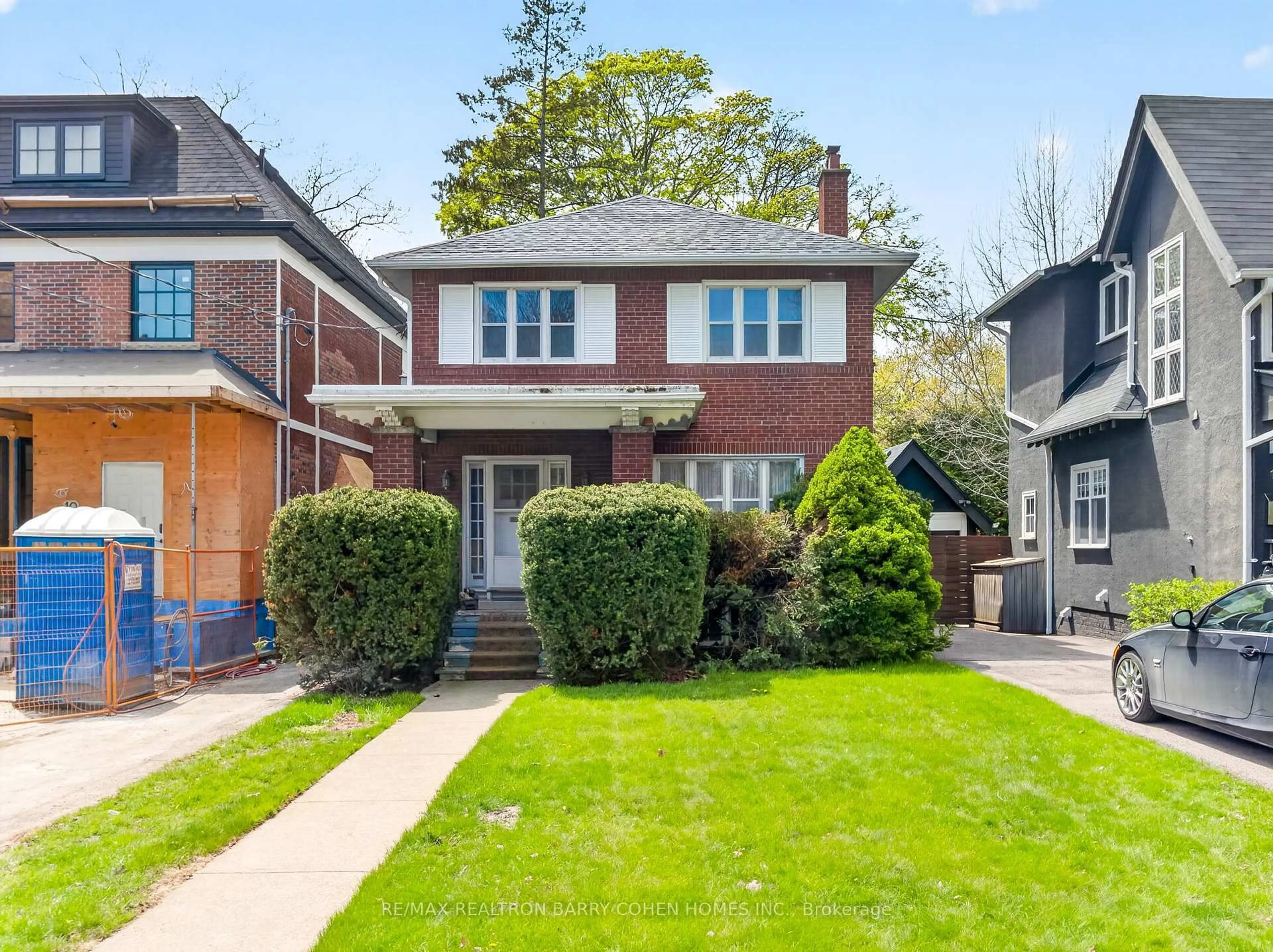 Home with brick exterior material, street for 12 Stibbard Ave, Toronto Ontario M4P 2C1