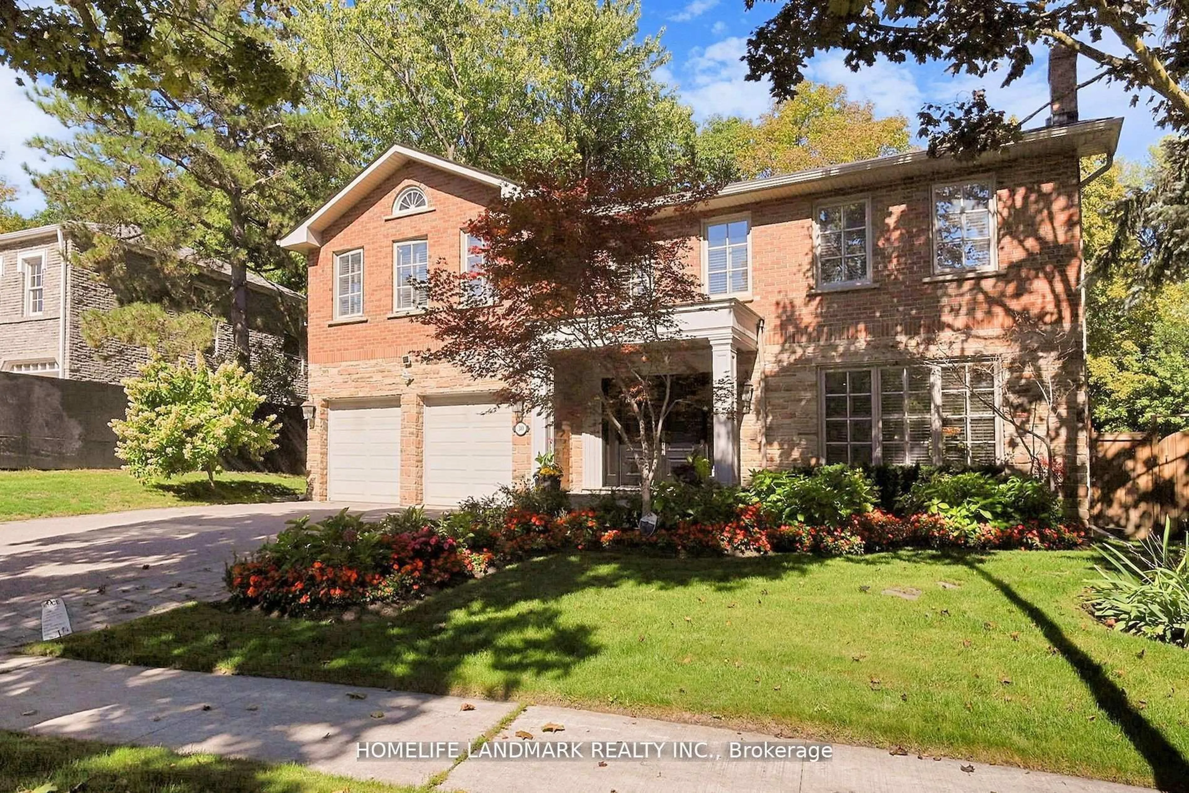 Home with brick exterior material, street for 30 Bobwhite Cres, Toronto Ontario M2L 2E1