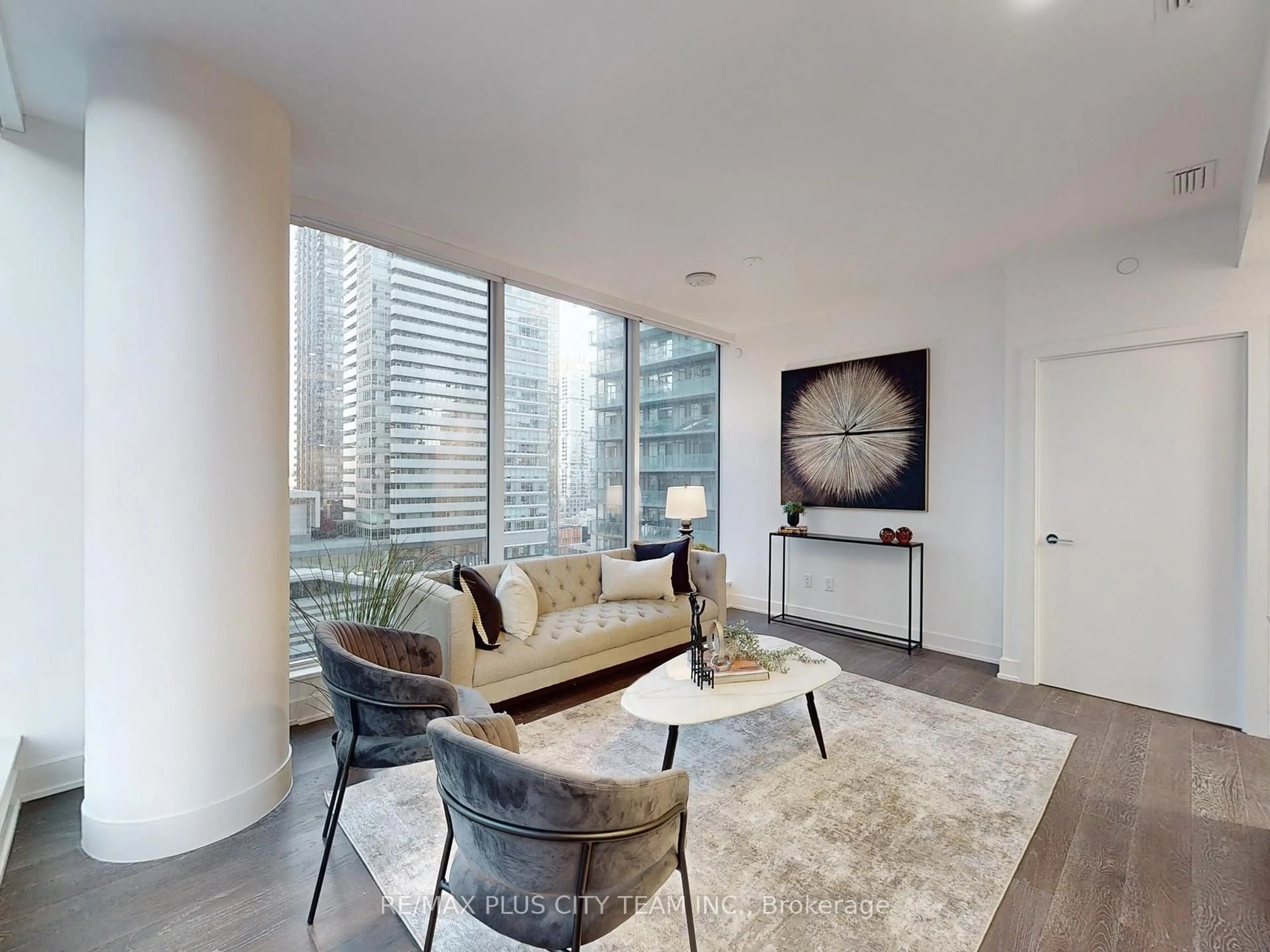 Living room with furniture, unknown for 15 Mercer St #1204, Toronto Ontario M5V 0T8