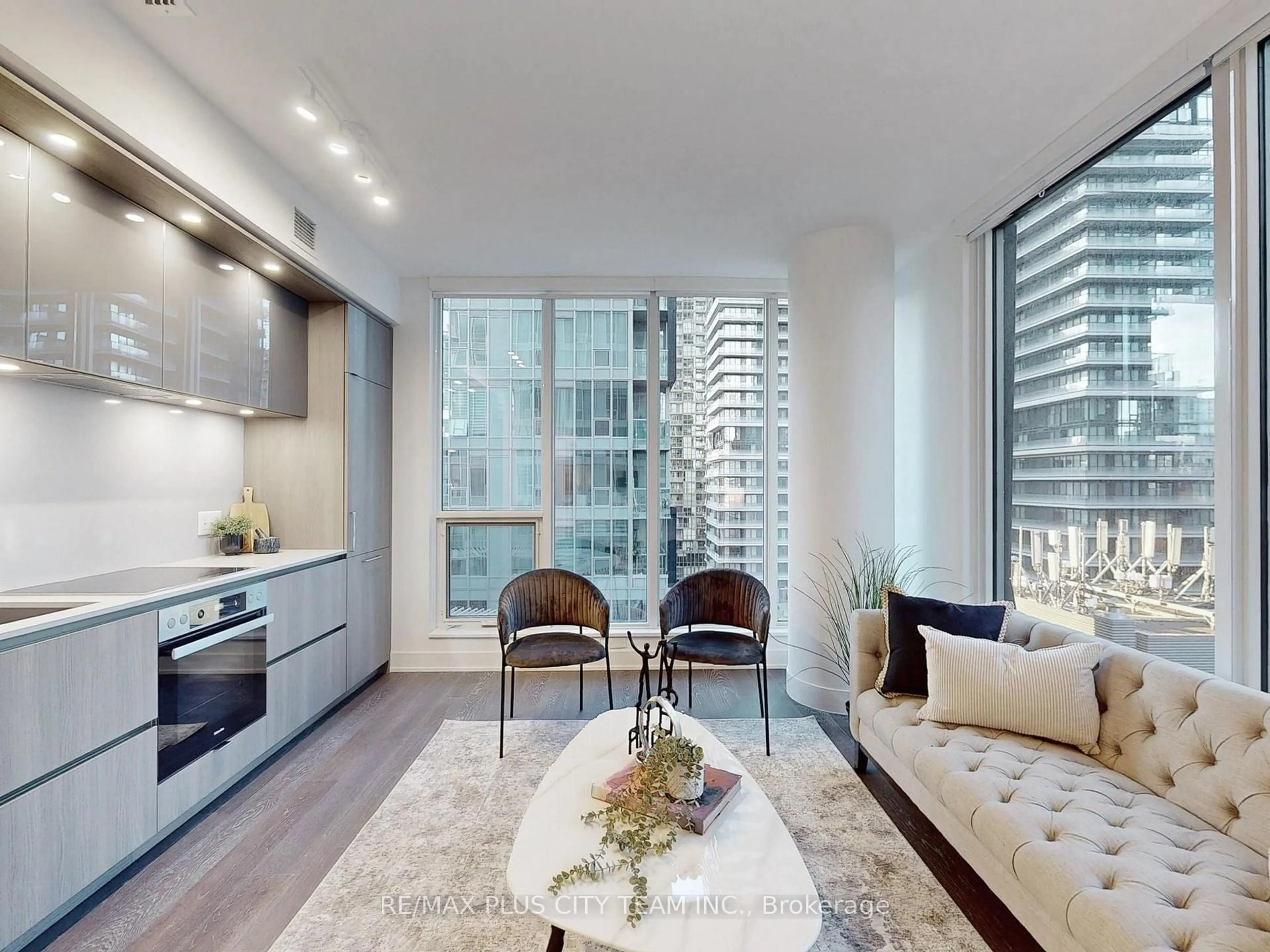 Living room with furniture, unknown for 15 Mercer St #1204, Toronto Ontario M5V 0T8