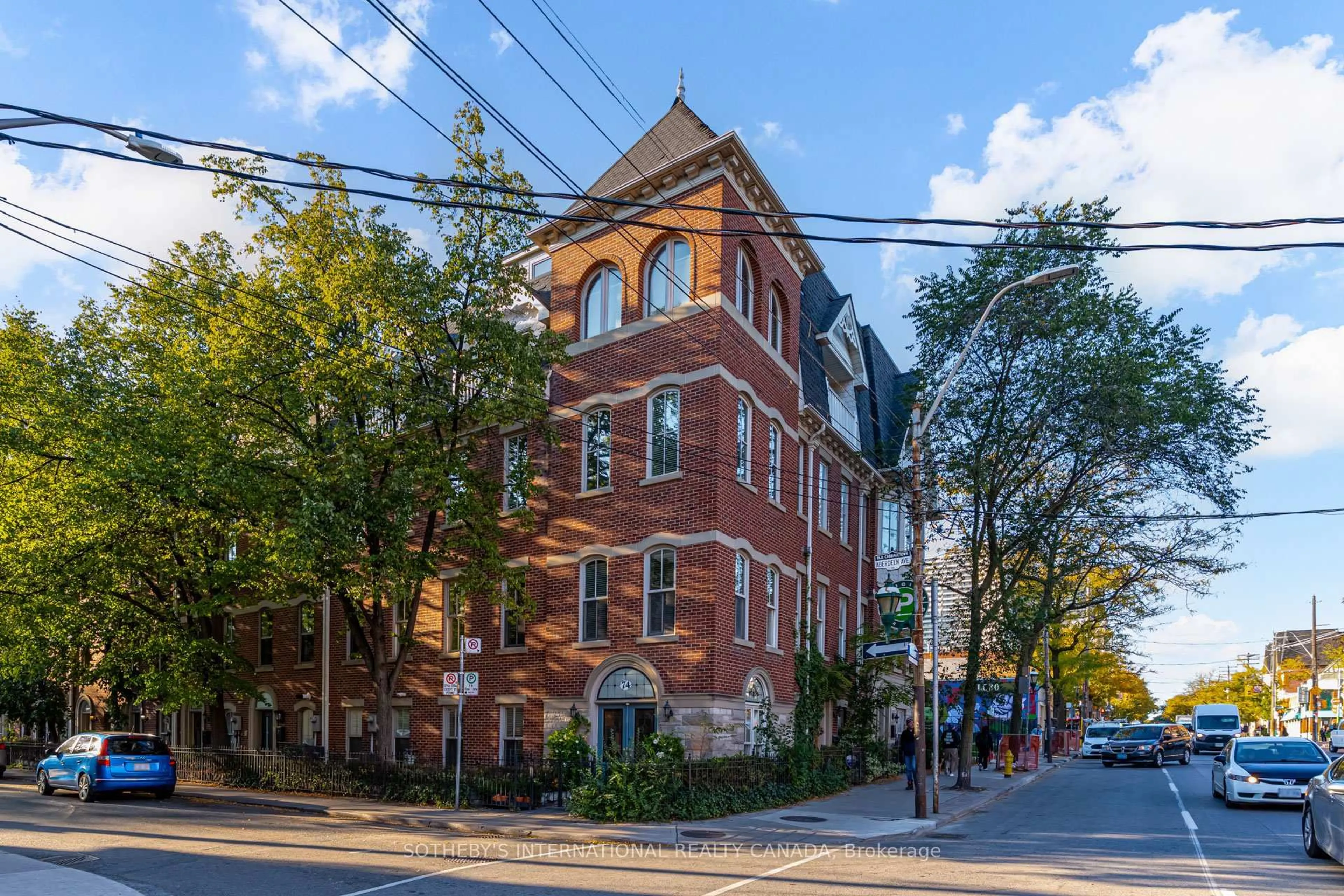 Home with brick exterior material, street for 74 Aberdeen Ave, Toronto Ontario M4X 1A2