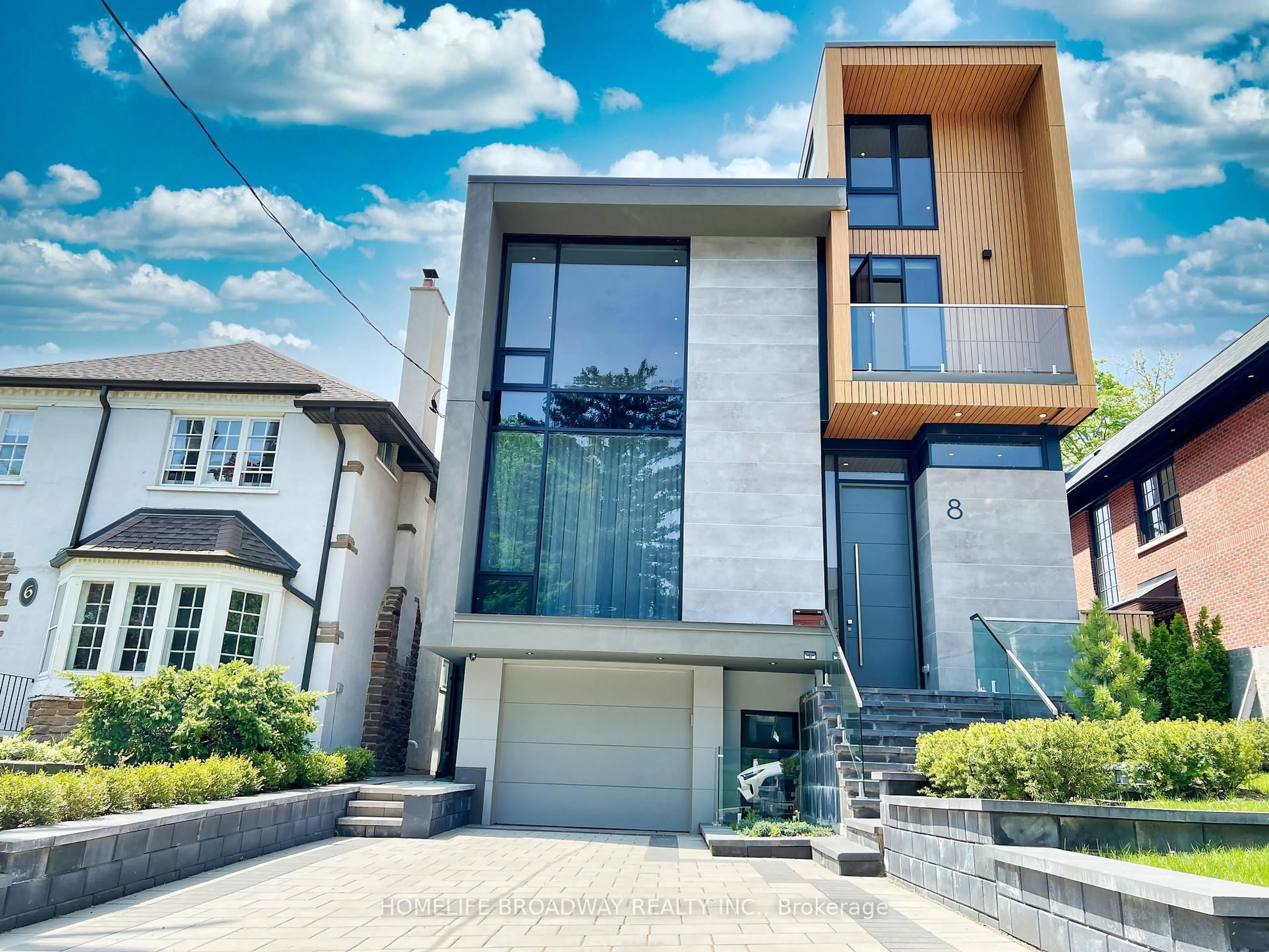 Home with brick exterior material, street for 8 Tarlton Rd, Toronto Ontario M5P 2M4