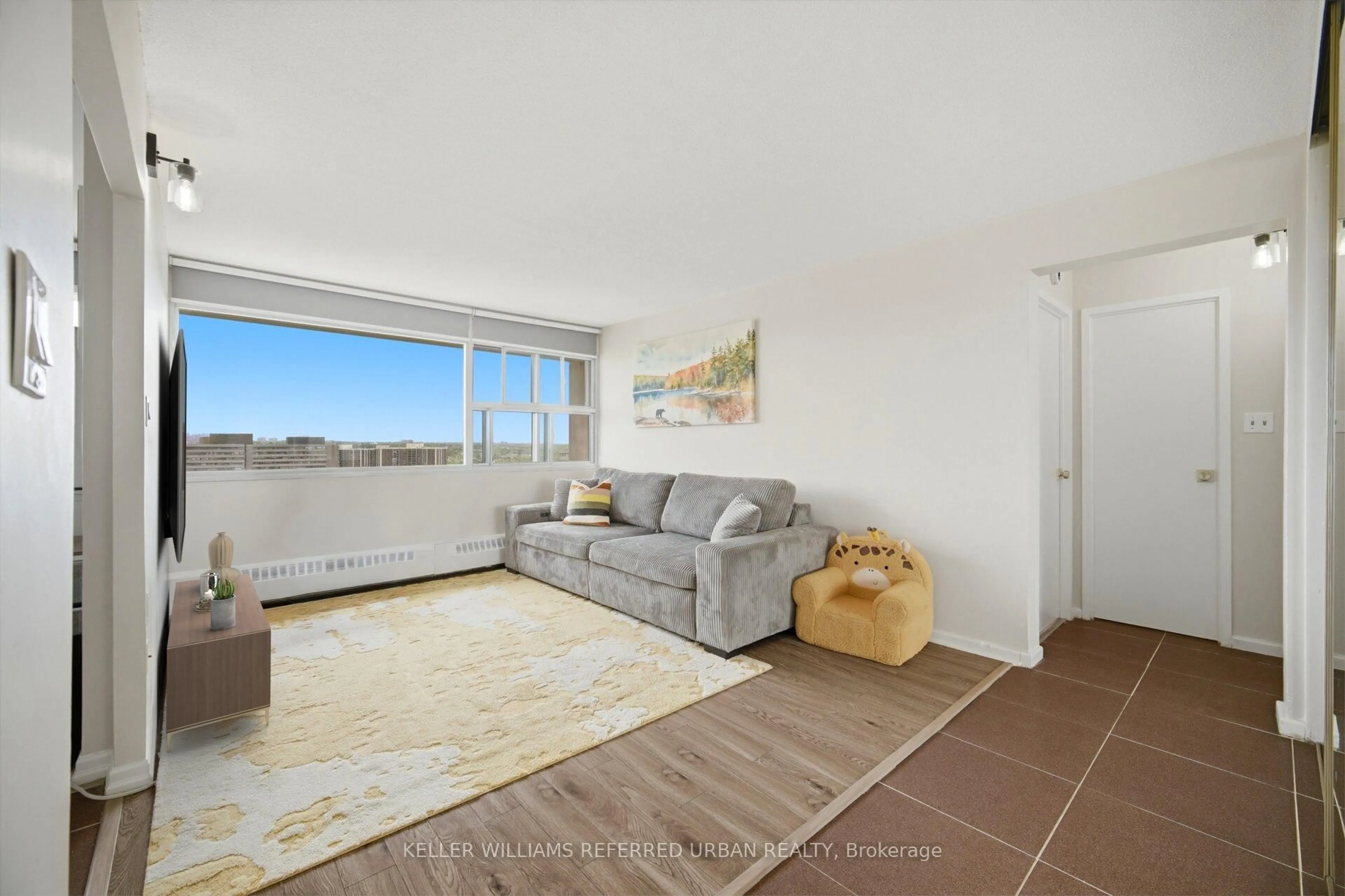 Living room with furniture, unknown for 715 Don Mills Rd #2204, Toronto Ontario M3C 1S5