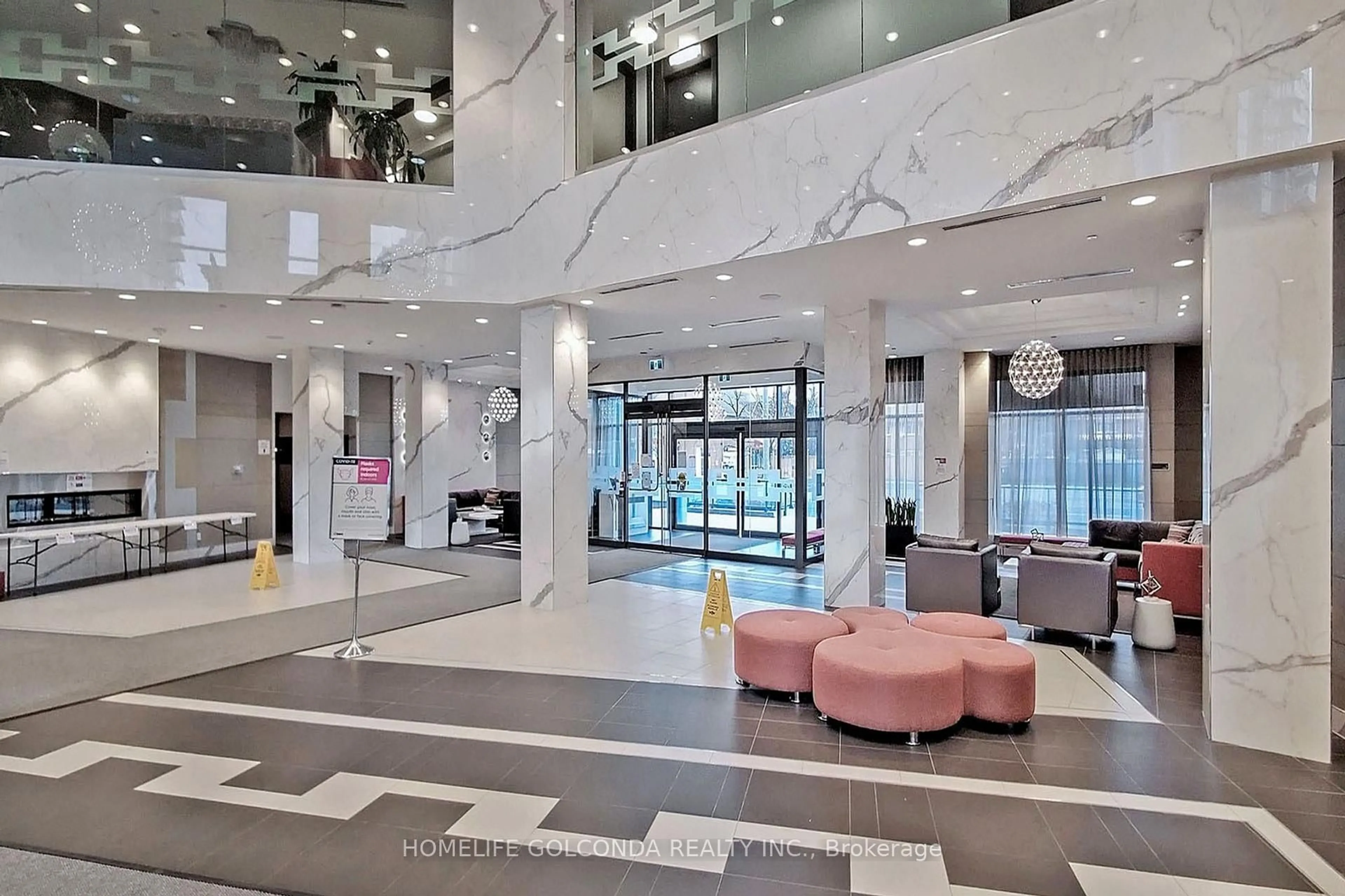 Lobby for 60 Ann O'reilly Rd #1560, Toronto Ontario M2J 0C8