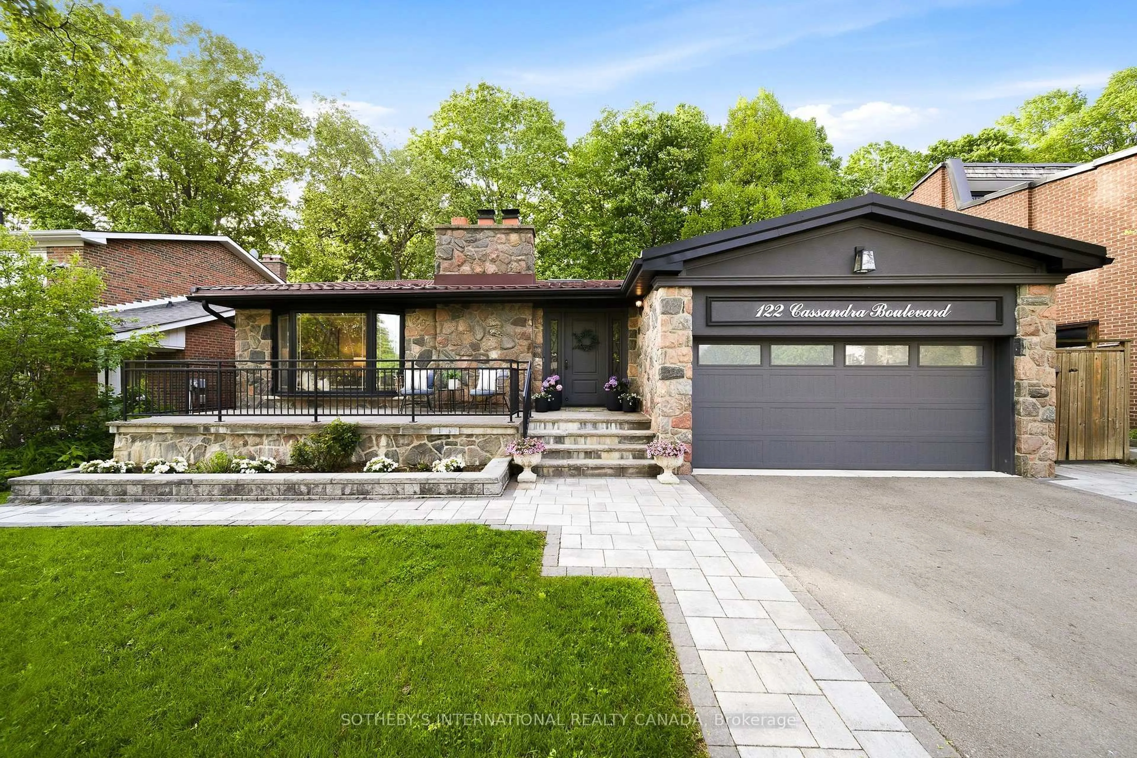 Home with brick exterior material, street for 122 Cassandra Blvd, Toronto Ontario M3A 1S9