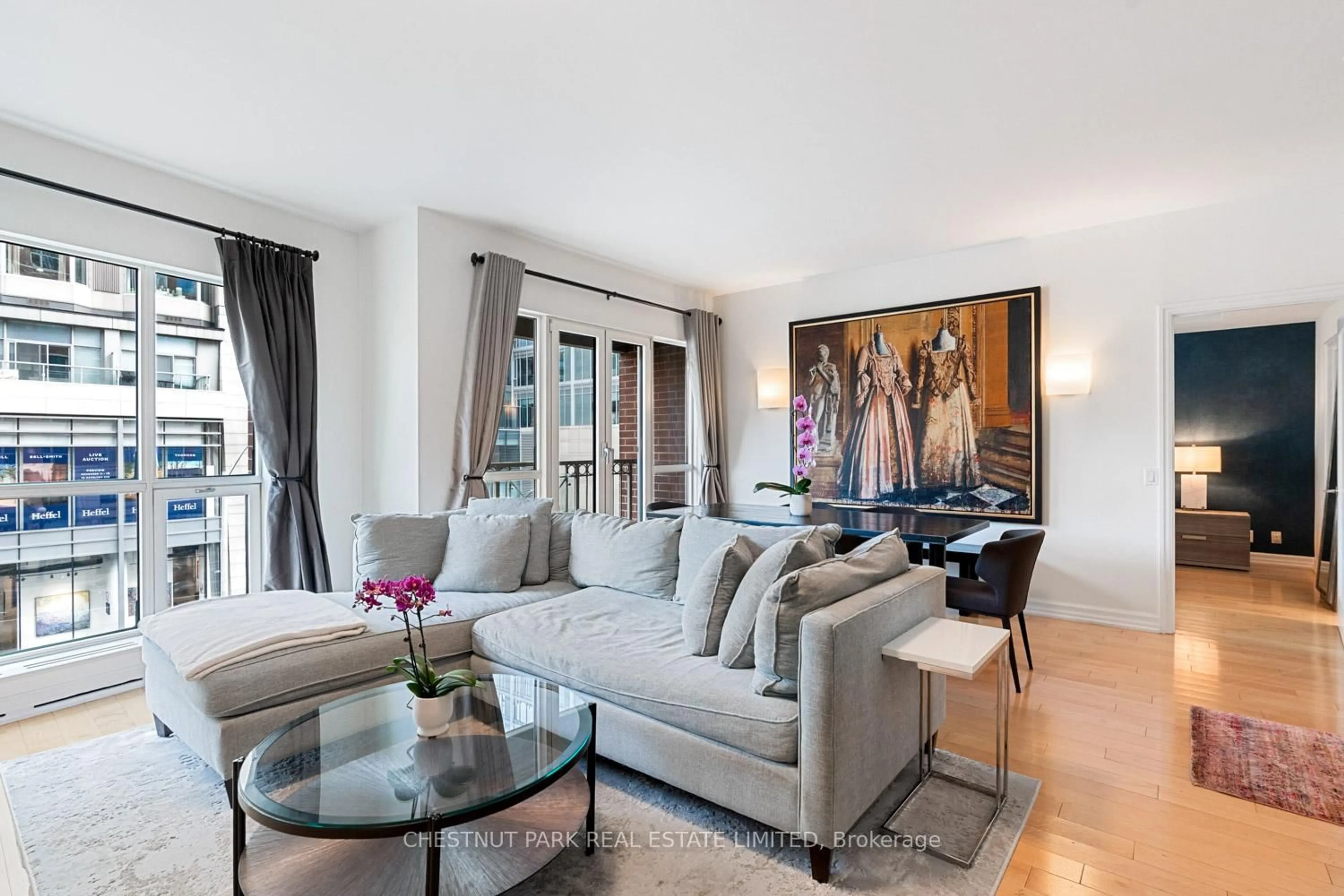 Living room with furniture, unknown for 38 Avenue Rd #304, Toronto Ontario M5R 2G2