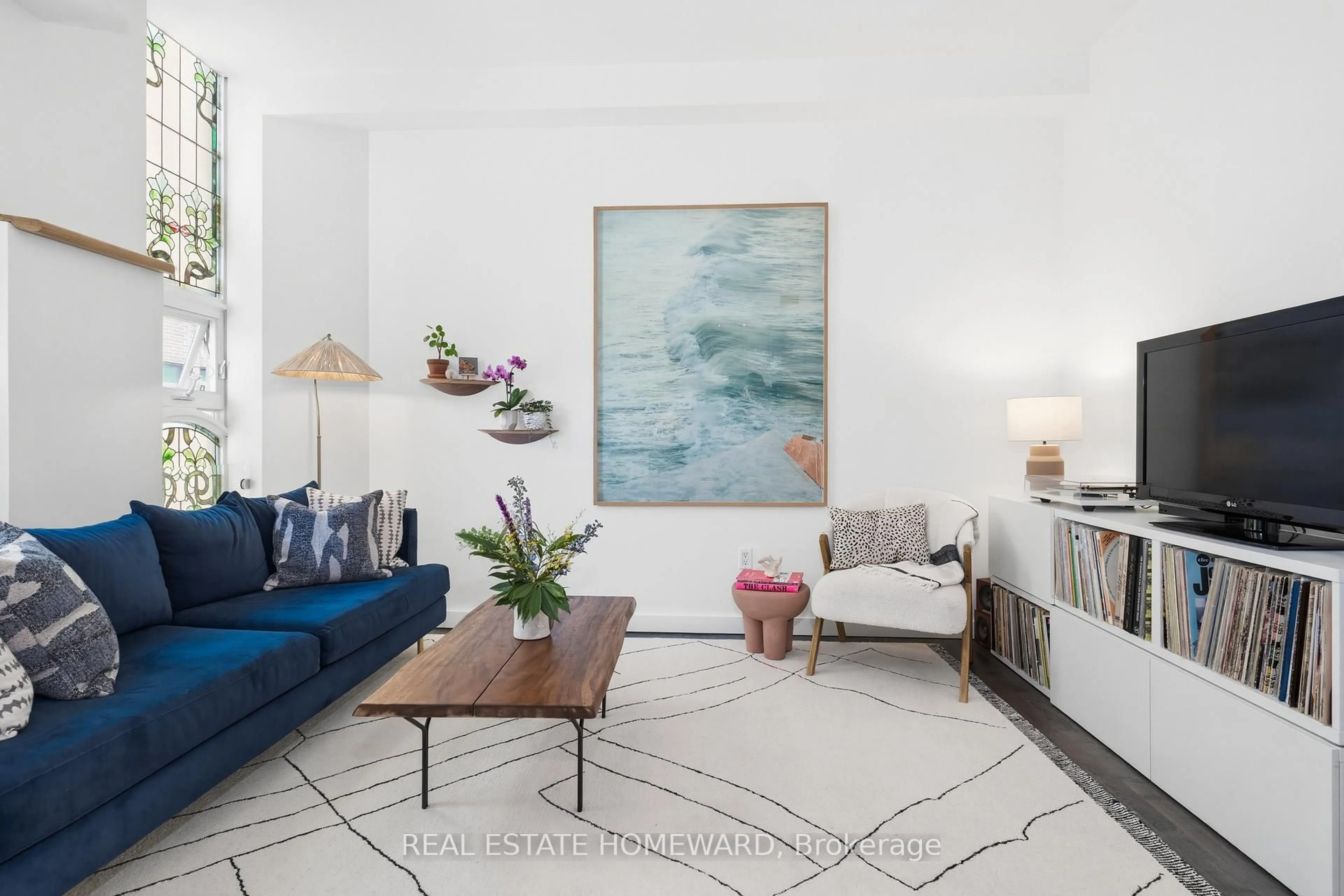 Living room with furniture, unknown for 701 Dovercourt Rd #205, Toronto Ontario M6H 0A1
