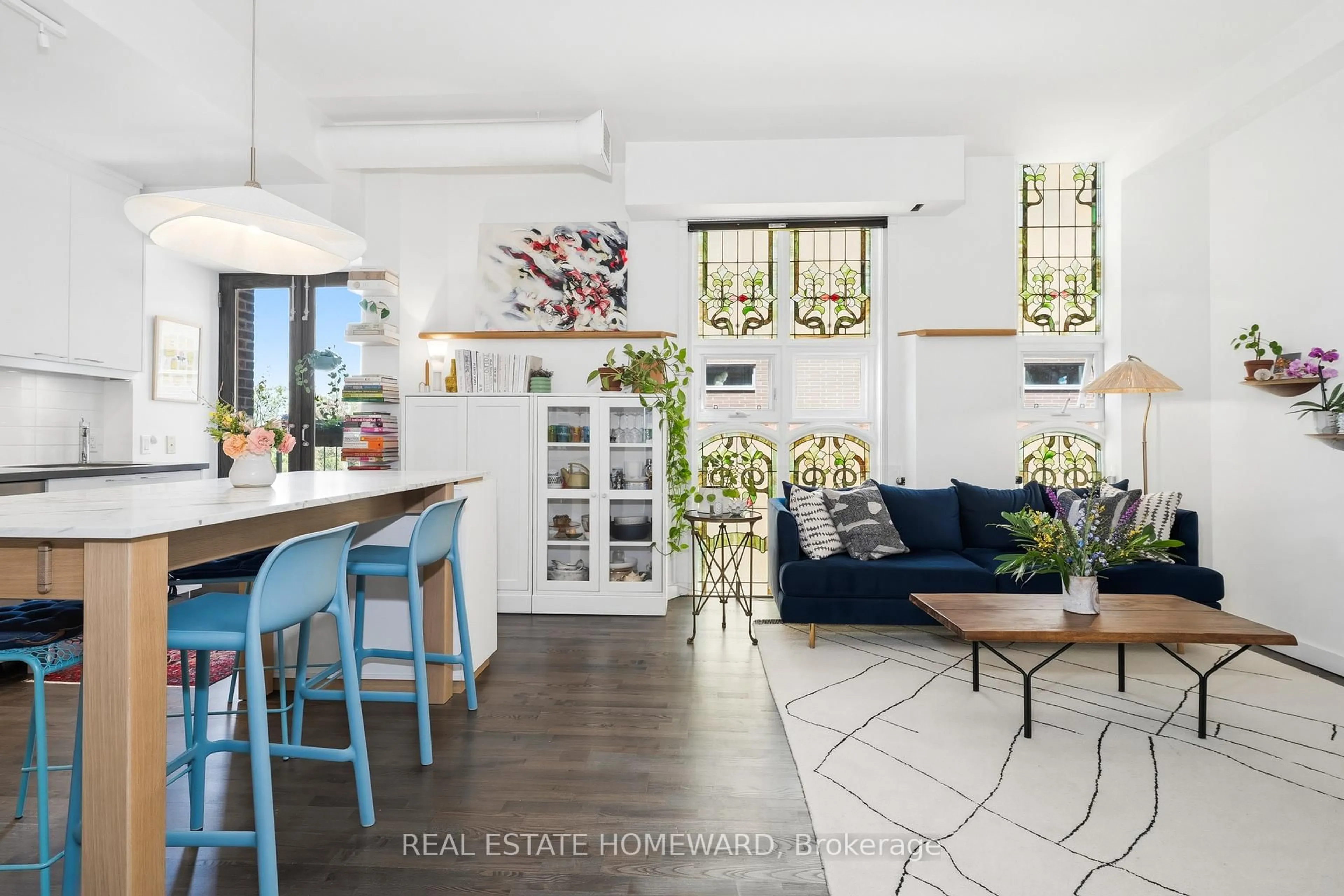 Open concept kitchen, unknown for 701 Dovercourt Rd #205, Toronto Ontario M6H 0A1