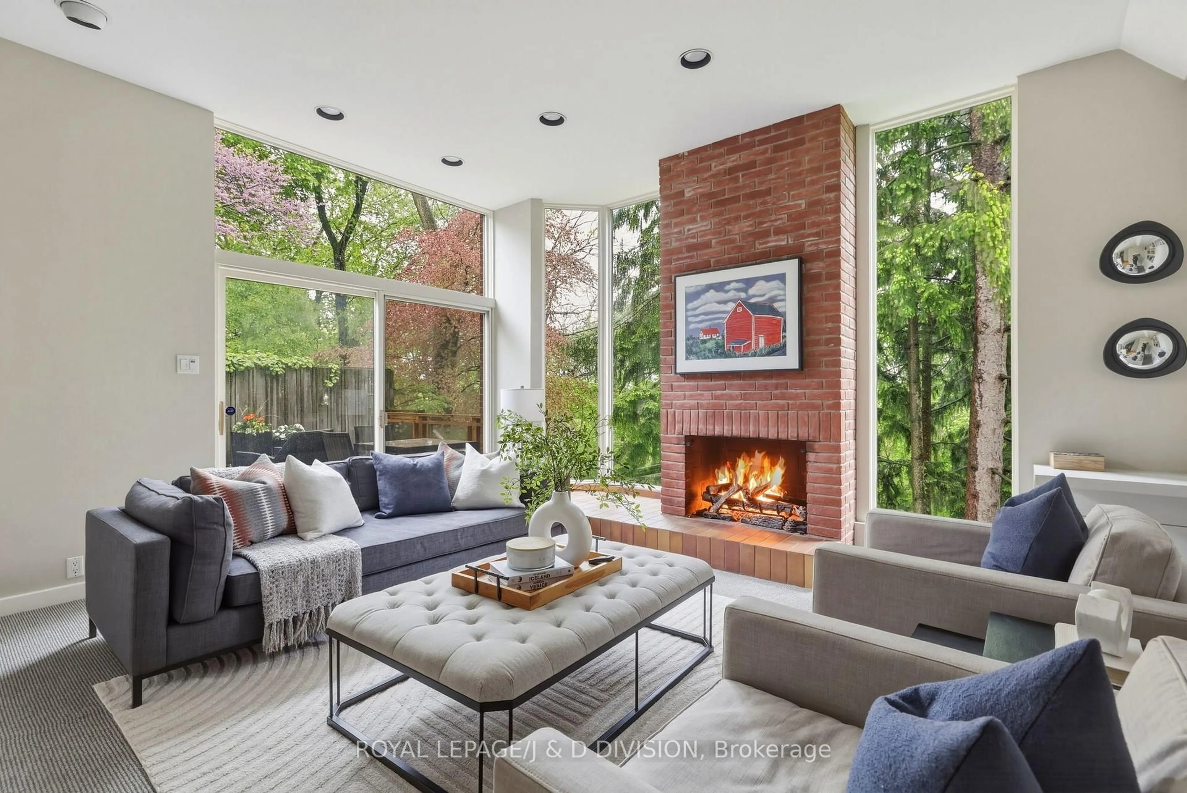 Home with brick exterior material, street for 41 Ridge Dr, Toronto Ontario M4T 1B6