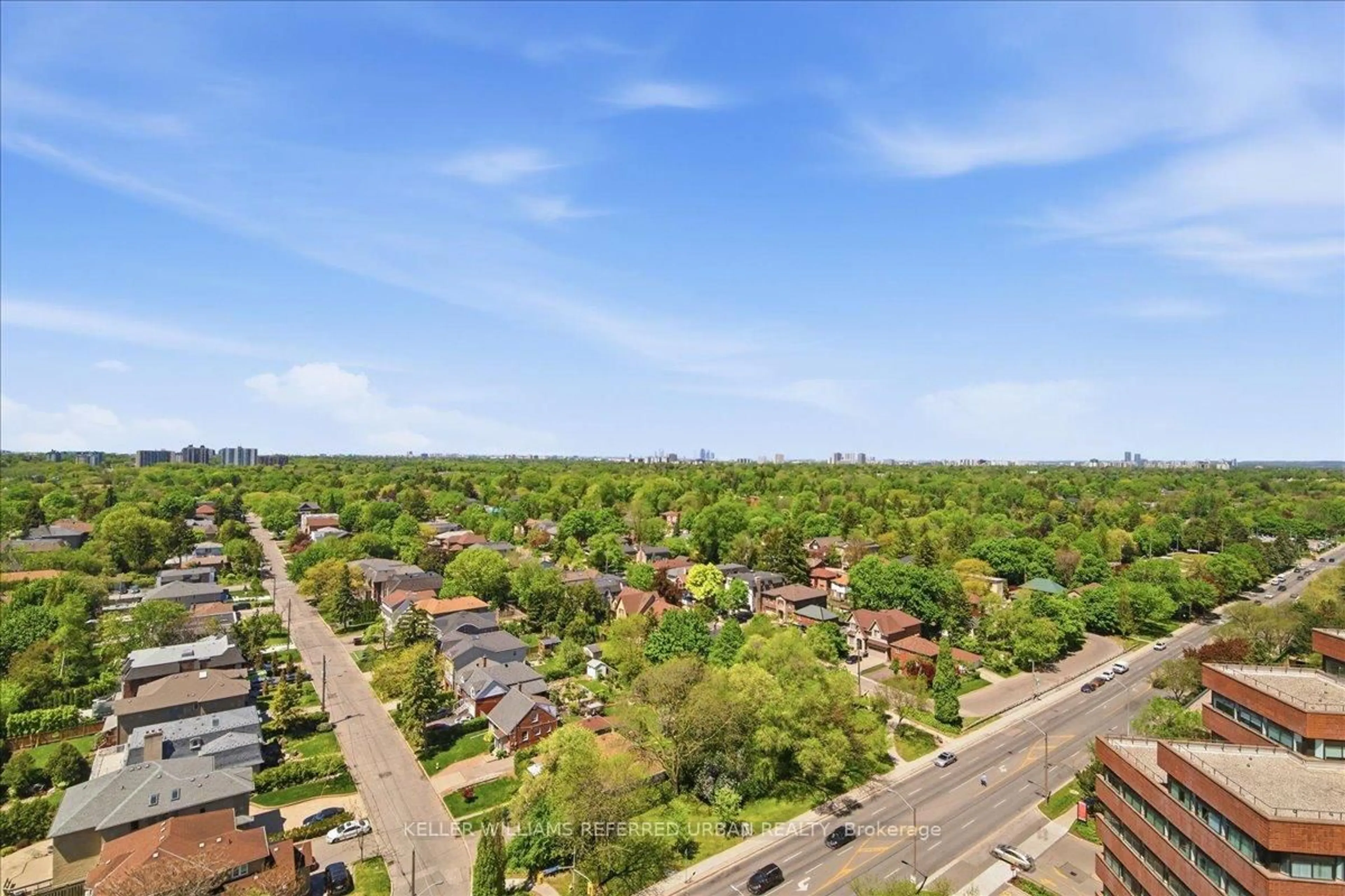 A pic from outside/outdoor area/front of a property/back of a property/a pic from drone, unknown for 33 Elmhurst Ave #2009, Toronto Ontario M2N 6G8