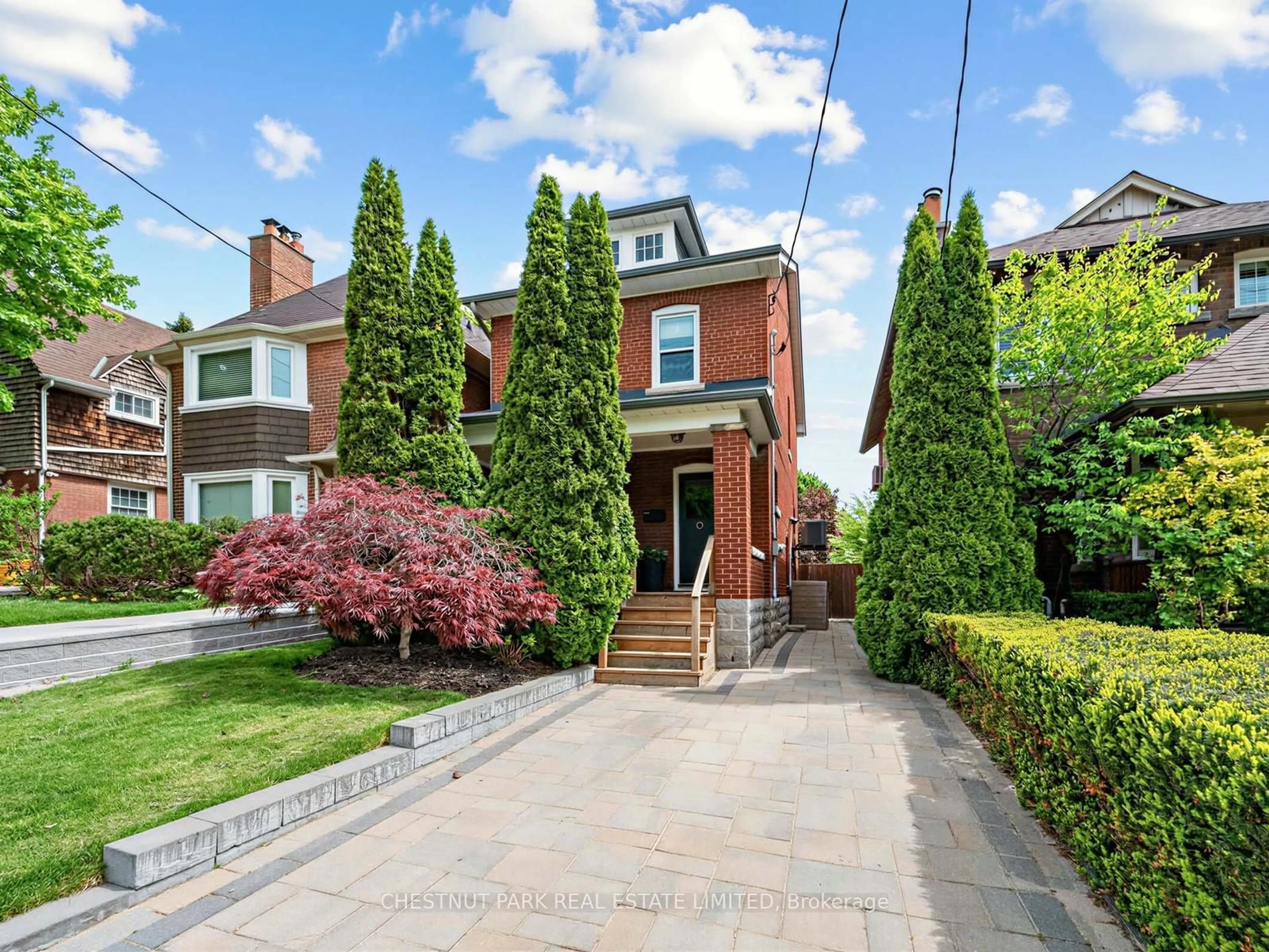 Home with brick exterior material, street for 43 Acacia Rd, Toronto Ontario M4S 2K6