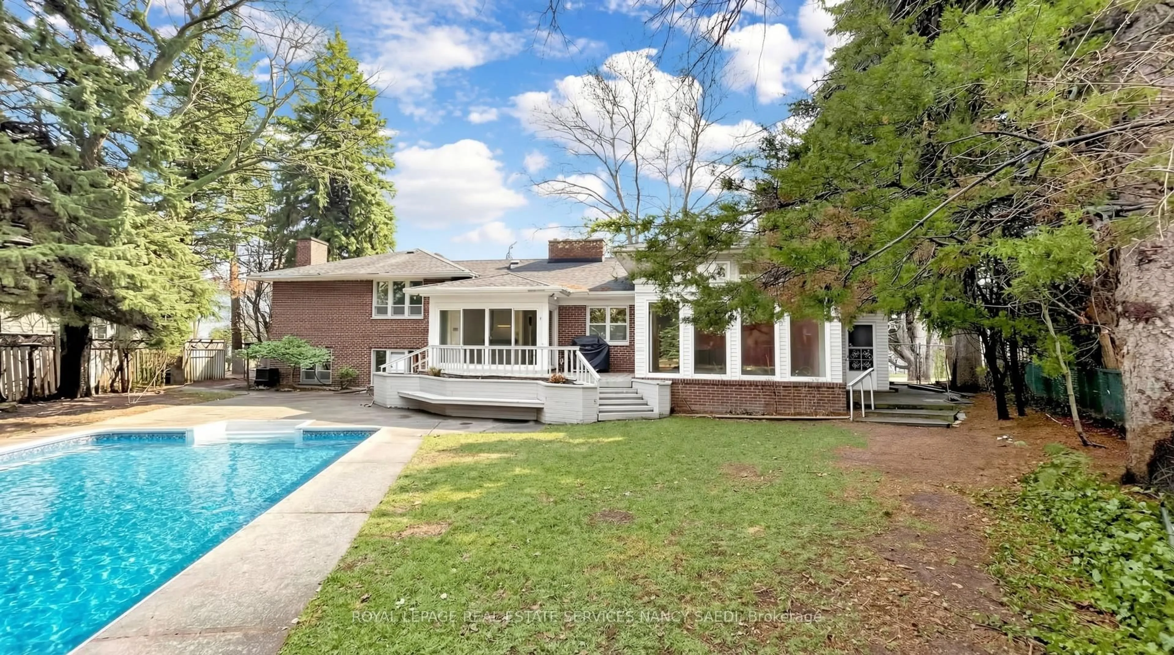 Home with brick exterior material, street for 2 Colvestone Rd, Toronto Ontario M2L 1X3