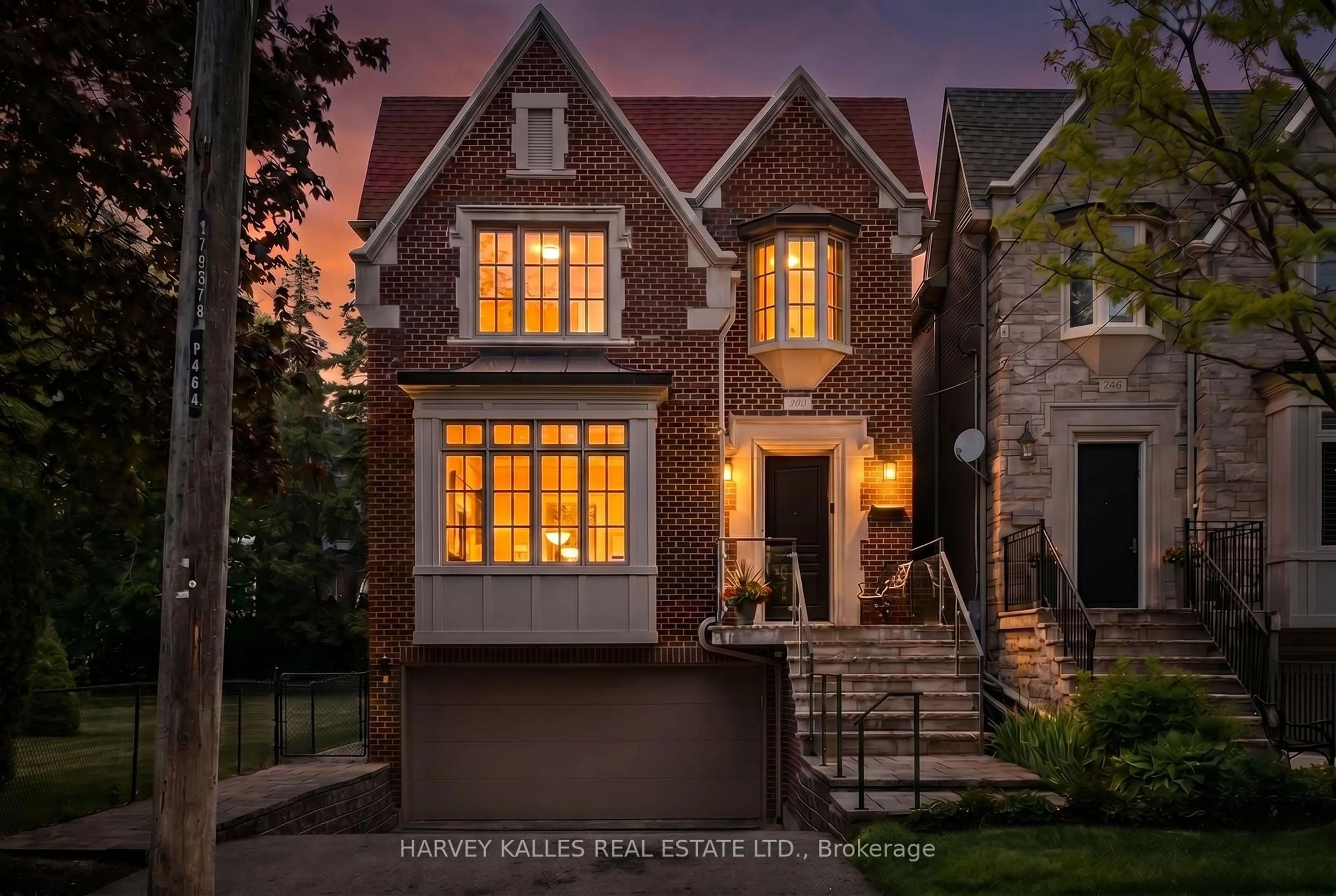 Home with brick exterior material, street for 466 Glengarry Ave, Toronto Ontario M5M 1G1