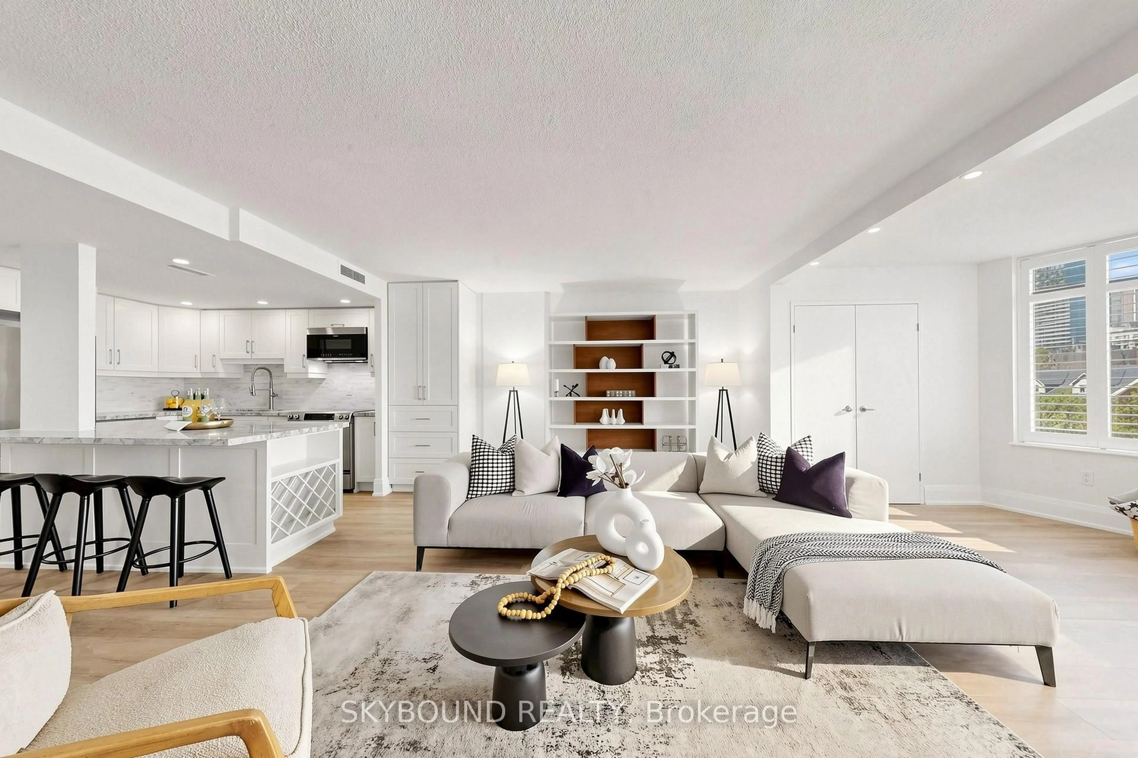 Living room with furniture, unknown for 135 George St #401, Toronto Ontario M5A 4E8