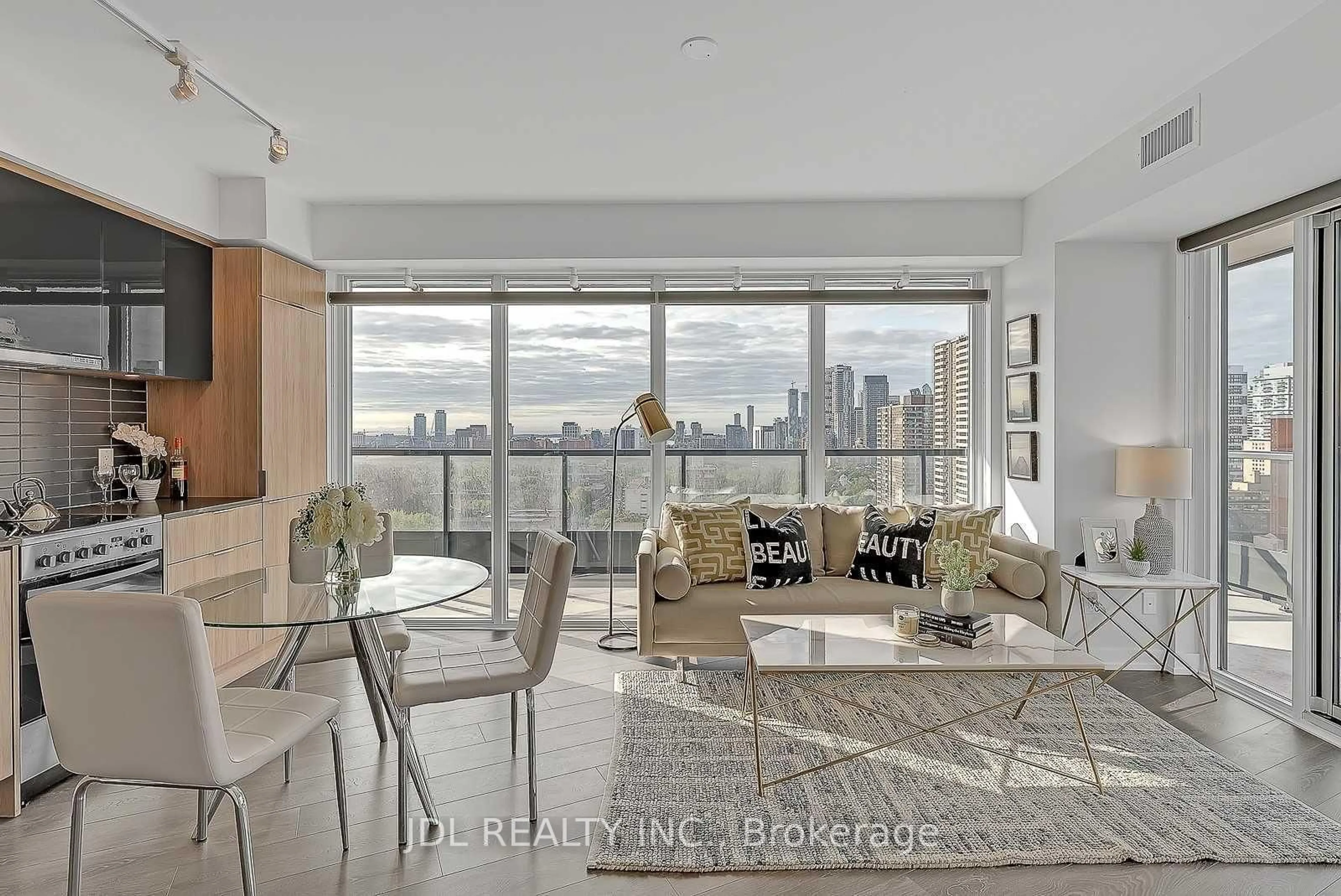Living room with furniture, unknown for 159 Wellesley St #1308, Toronto Ontario M4Y 0H5