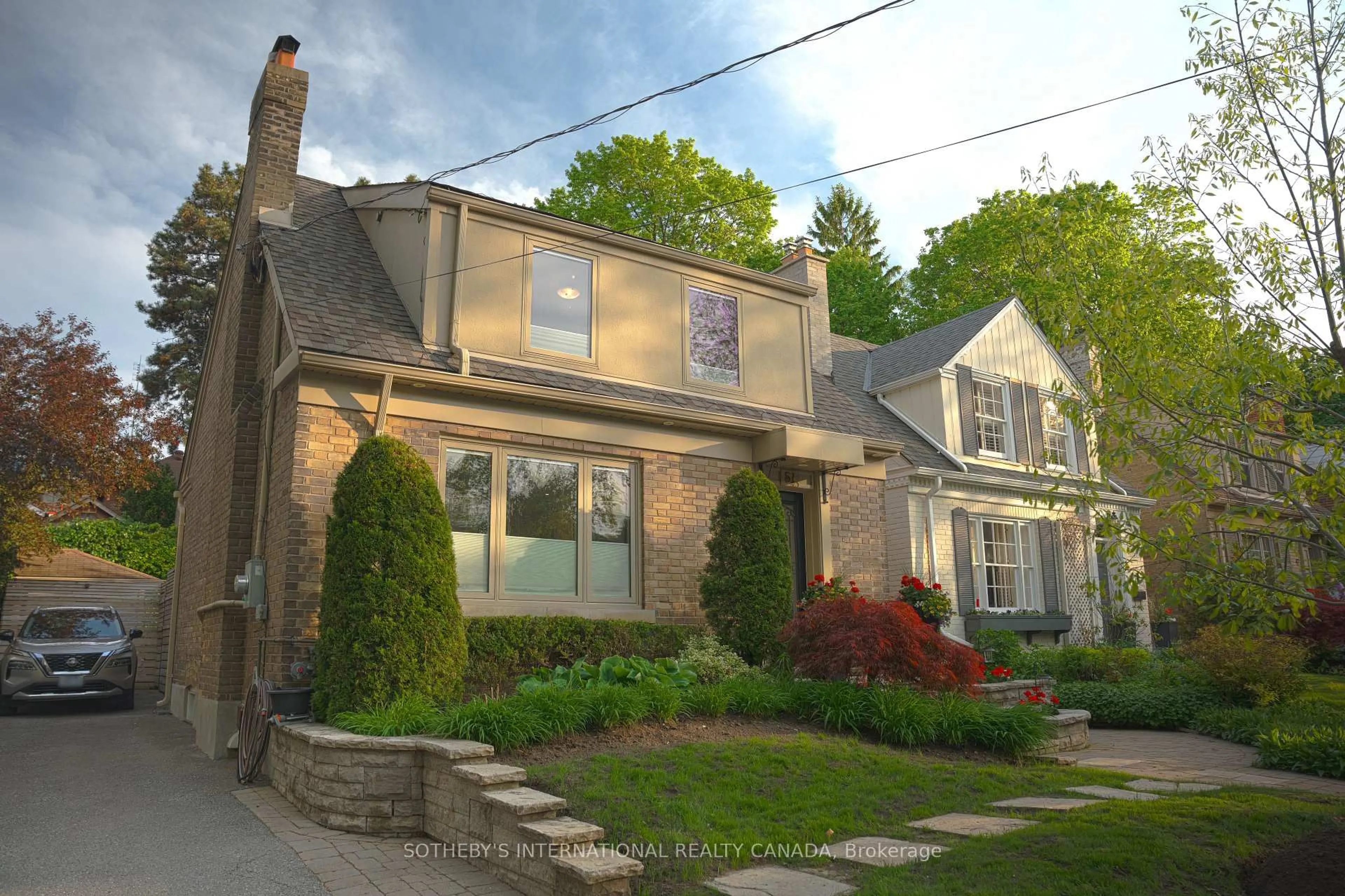 Home with brick exterior material, street for 51 Fairfield Rd, Toronto Ontario M4P 1T1