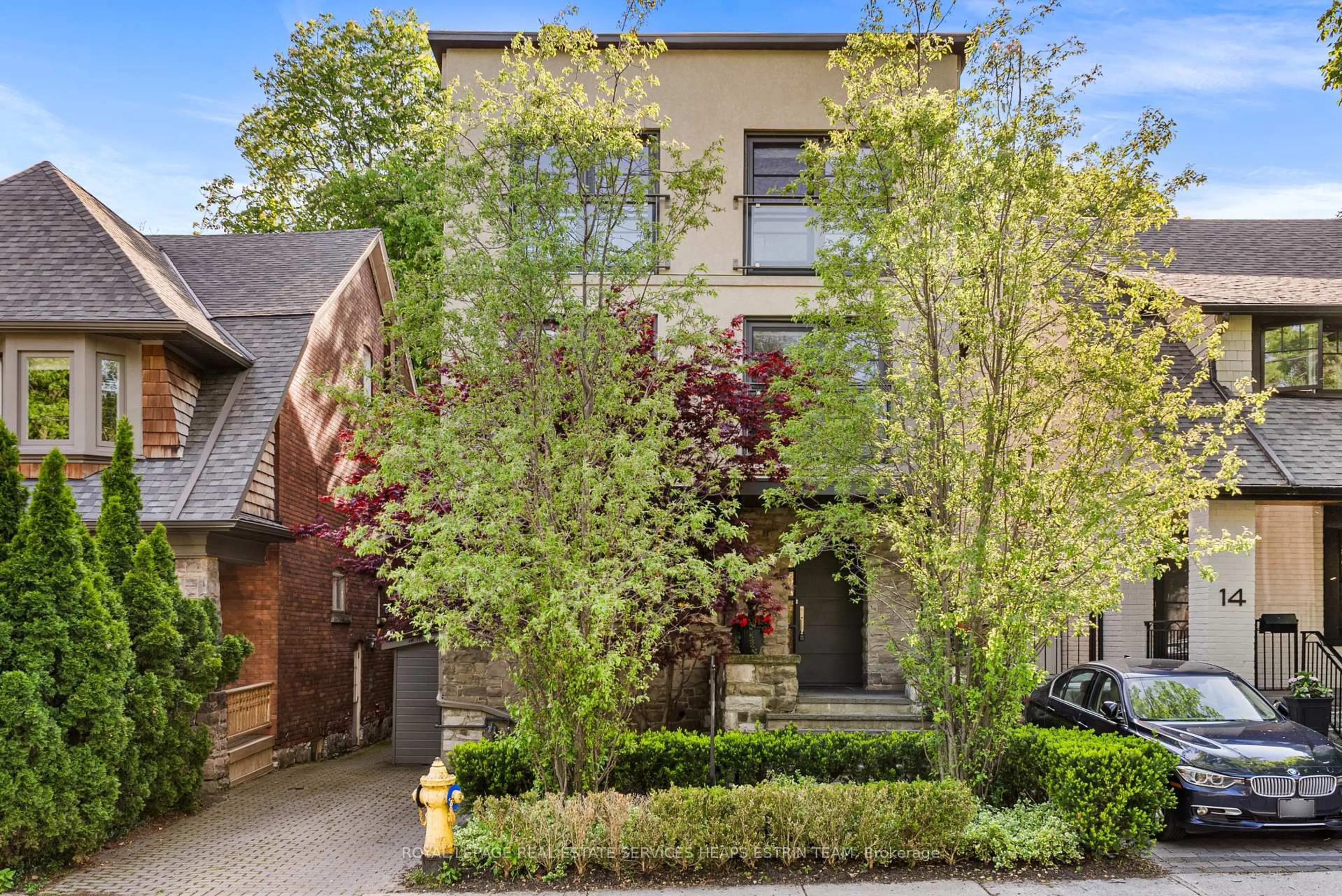 Home with brick exterior material, street for 16 Inglewood Dr, Toronto Ontario M4T 1G8
