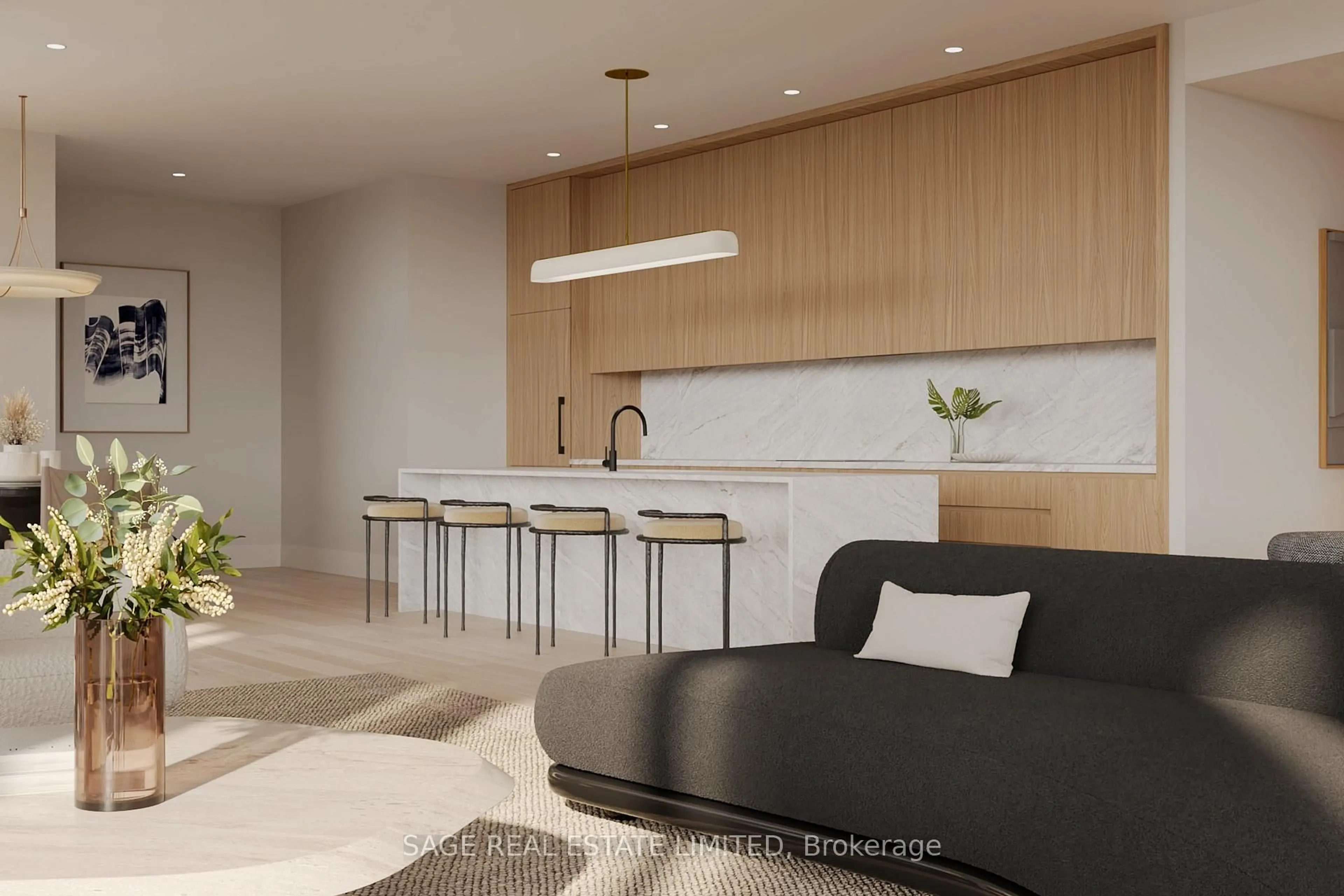 Open concept kitchen, unknown for 287 Davenport Rd #304, Toronto Ontario M5R 1J9