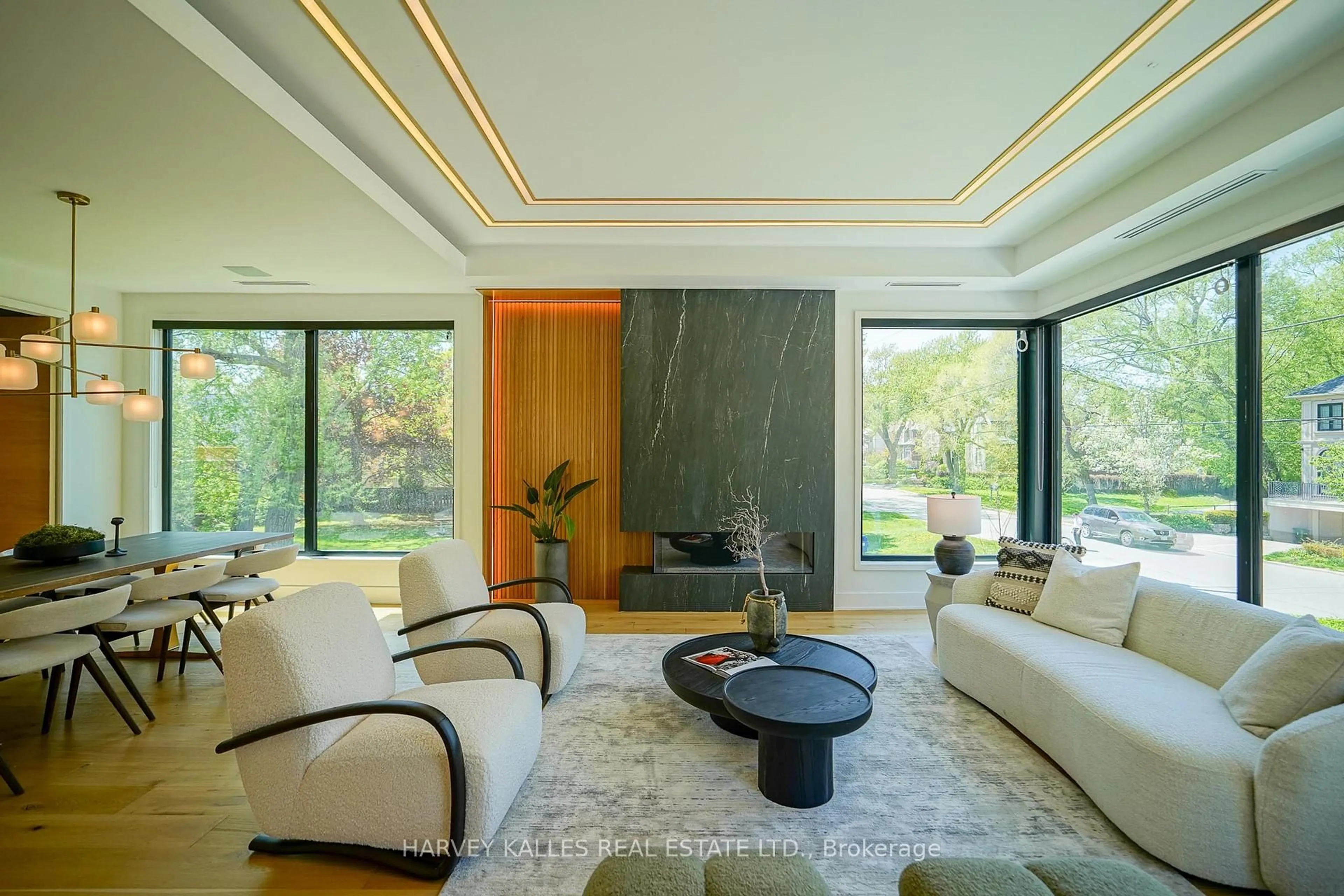 Living room with furniture, unknown for 585 Bedford park Ave, Toronto Ontario M5M 1K4