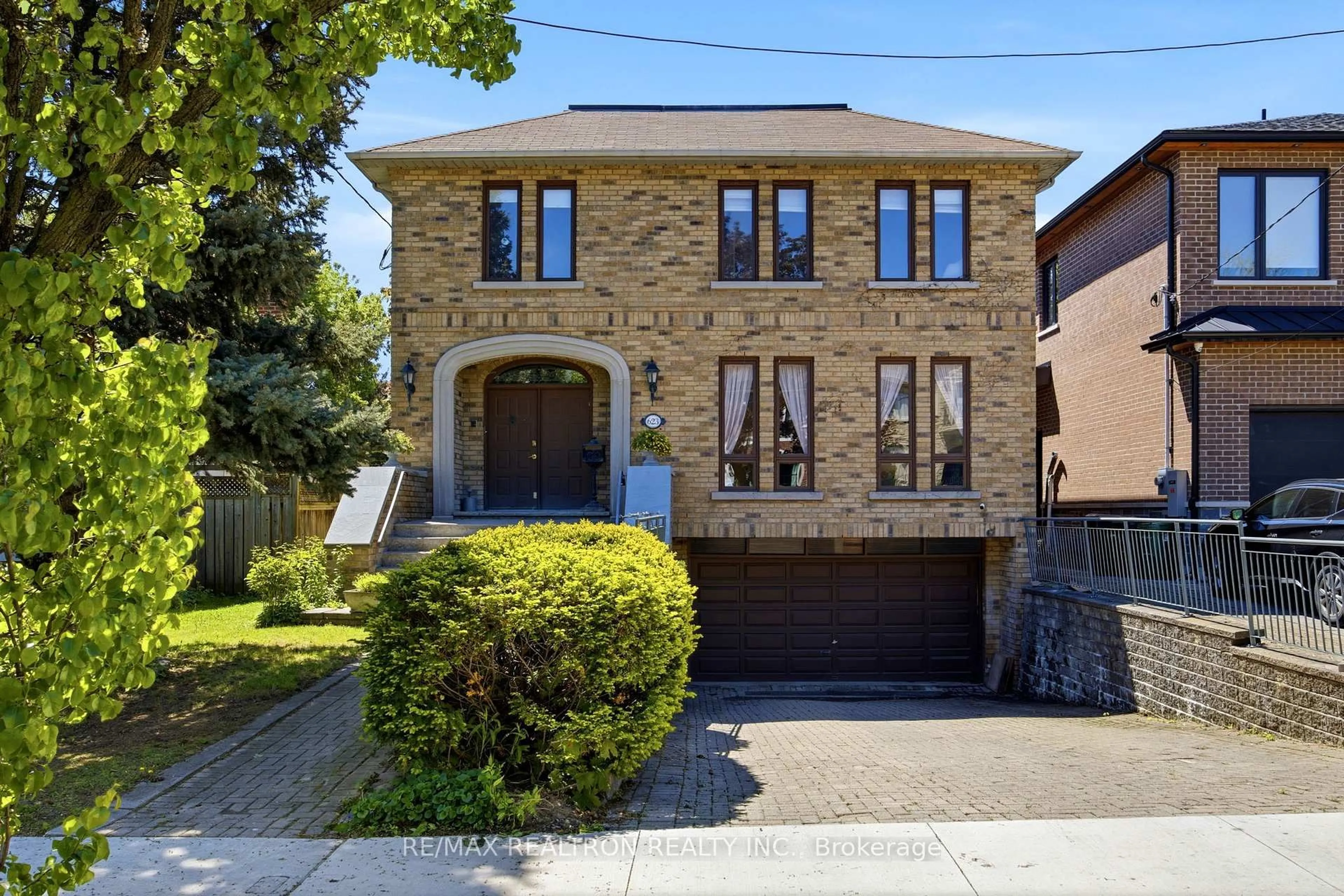 Home with brick exterior material, street for 623 Coldstream Ave, Toronto Ontario M6B 2L1