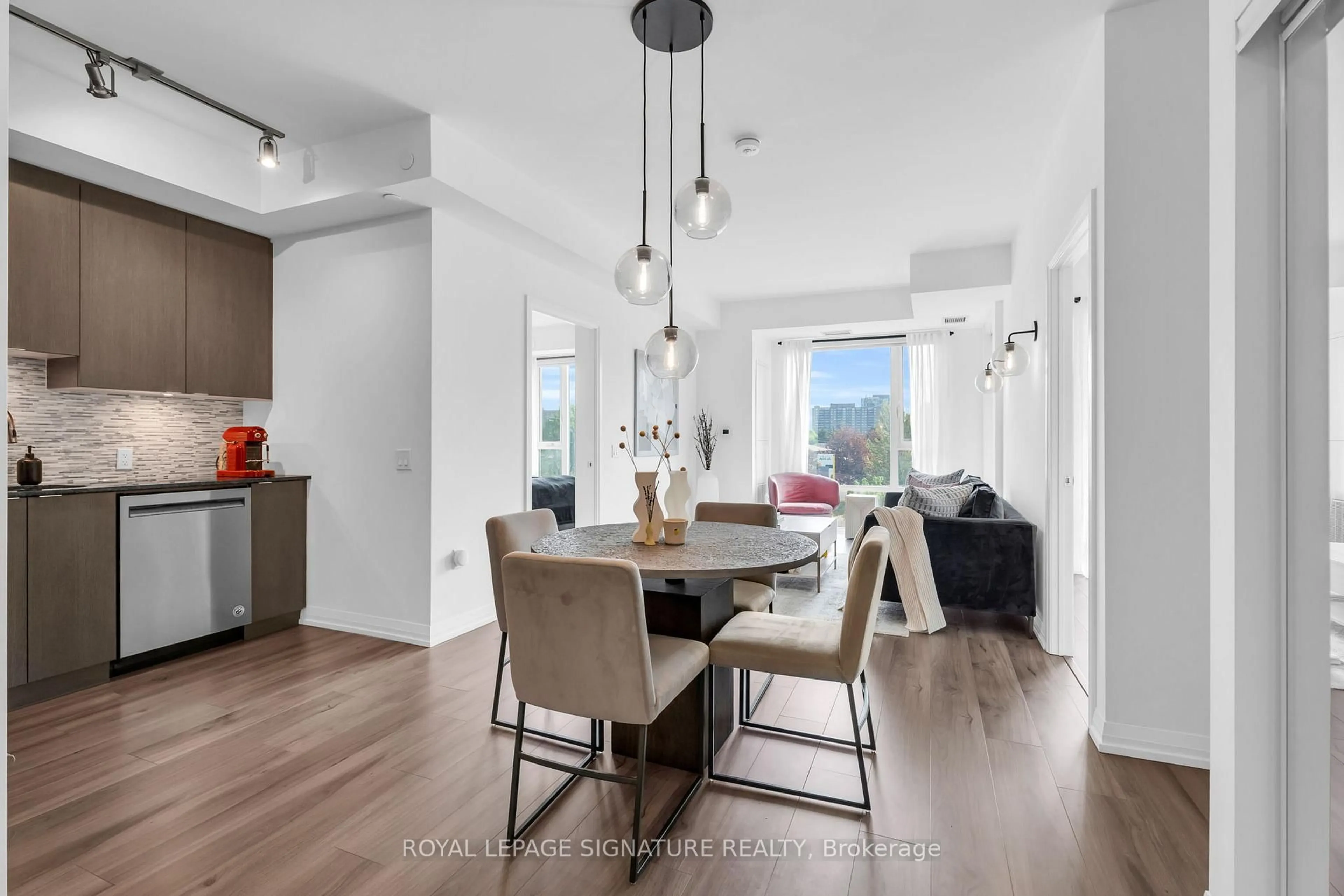 Open concept kitchen, unknown for 60 Ann O'Reilly Rd #358, Toronto Ontario M2J 0C8