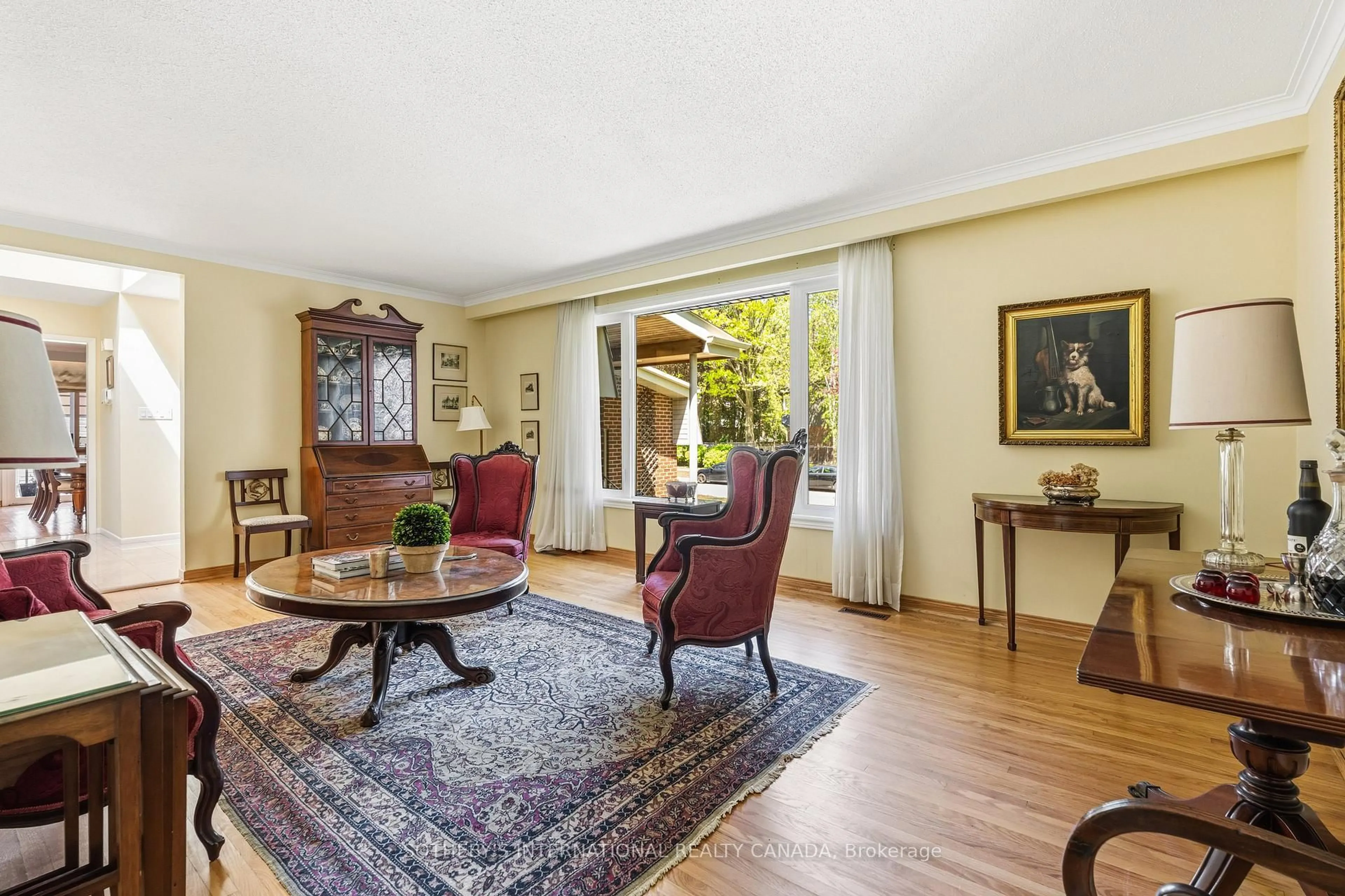 Living room with furniture, unknown for 29 Leacock Cres, Toronto Ontario M3B 1N8