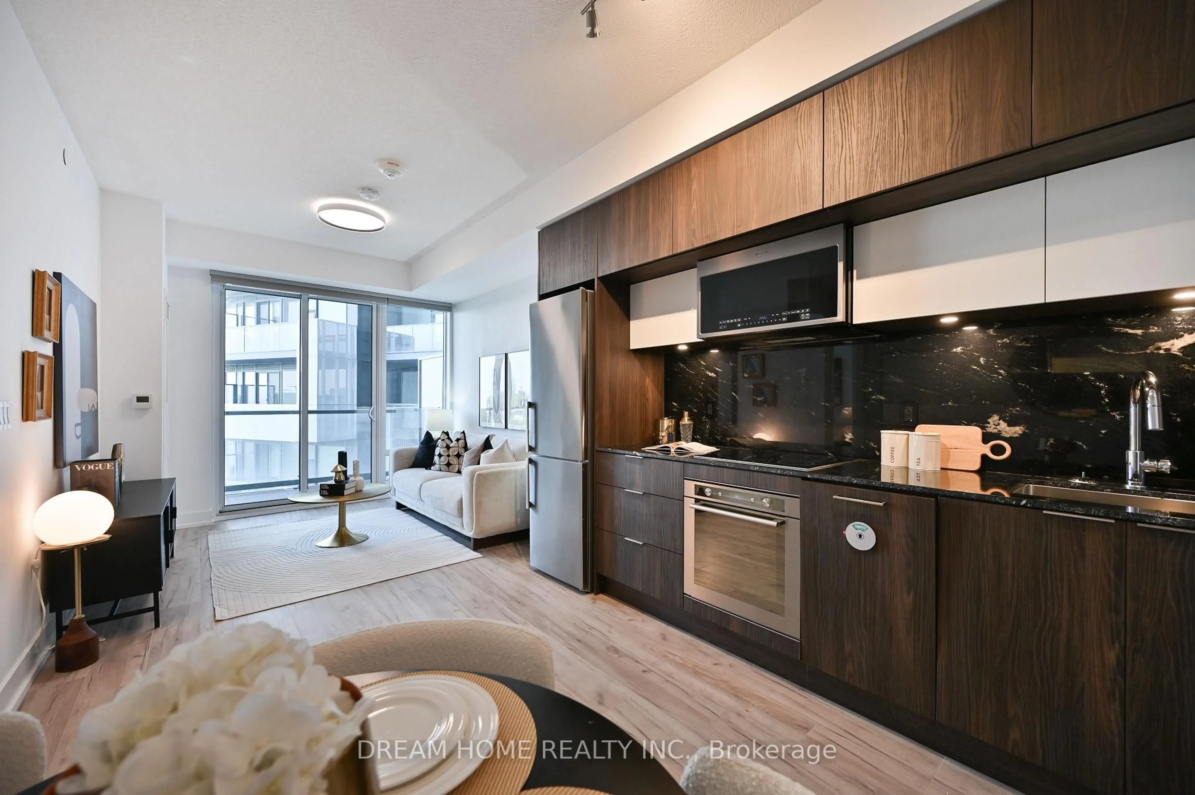Open concept kitchen, unknown for 25 Adra Grado Way #802, Toronto Ontario M2J 0H6