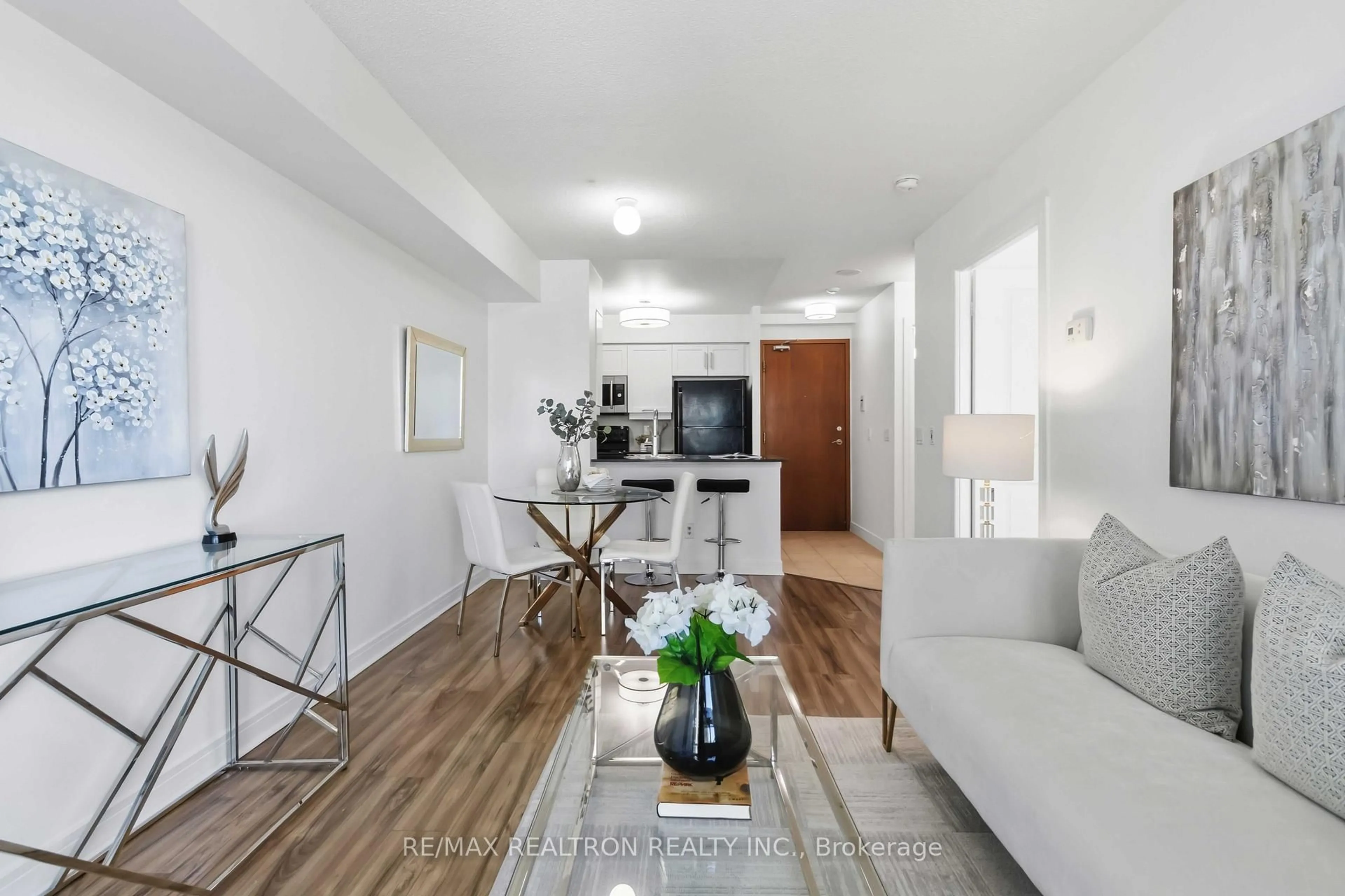 Living room with furniture, unknown for 35 Bales Ave #1702, Toronto Ontario M2N 7L7