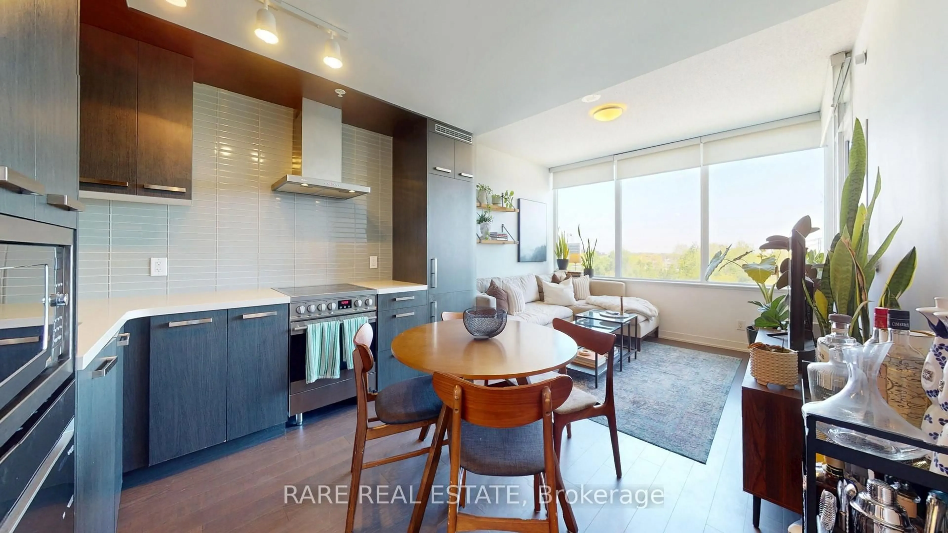Open concept kitchen, unknown for 120 Bayview Ave #N516, Toronto Ontario M5A 0G4