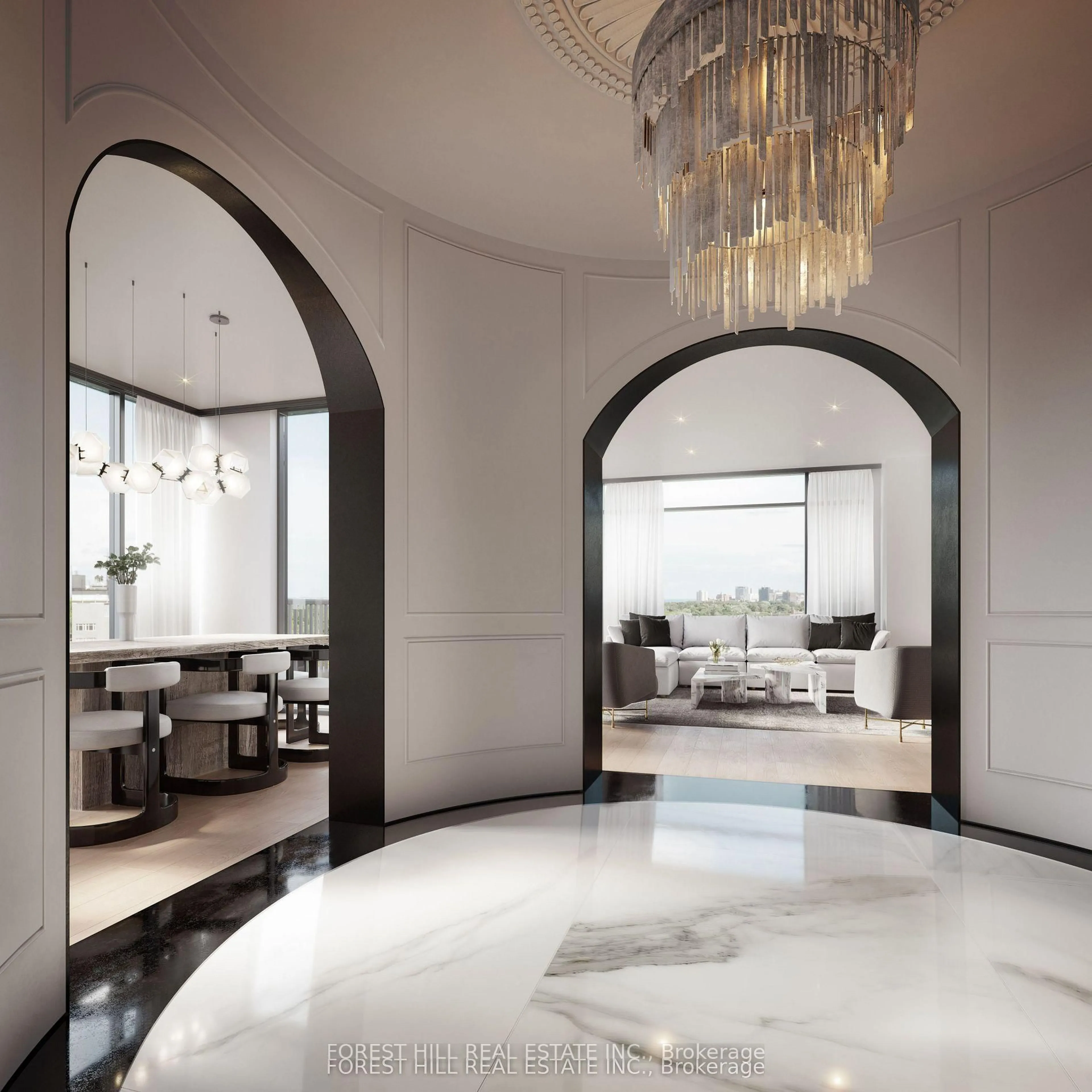 Indoor foyer for 2010 Bathurst St ##7A, Toronto Ontario M5P 0A8